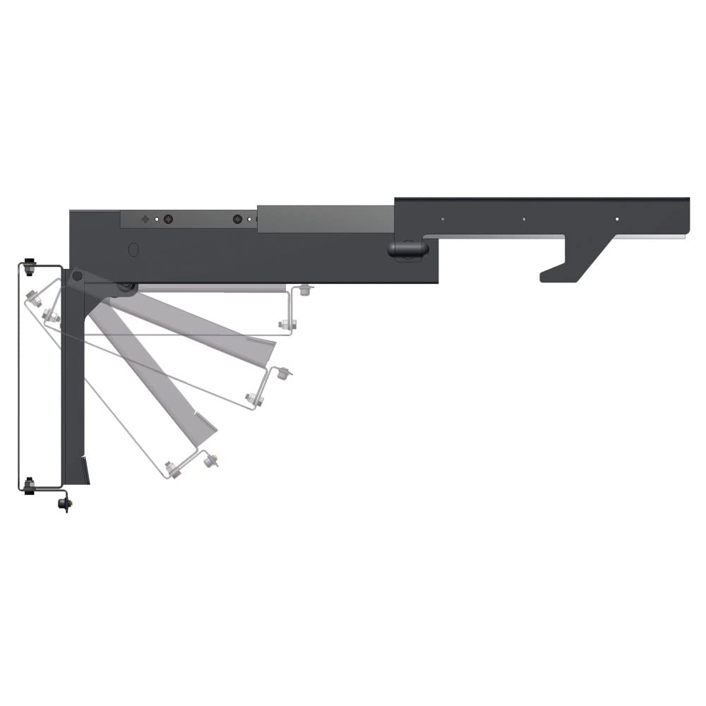 MORryde TV40-010H Heavy Duty Slide-Out Flip Down Ceiling TV Mount for RV, Camper & Motorhome - Adjustable Universal TV Bracket for 32-70 Inch Screens