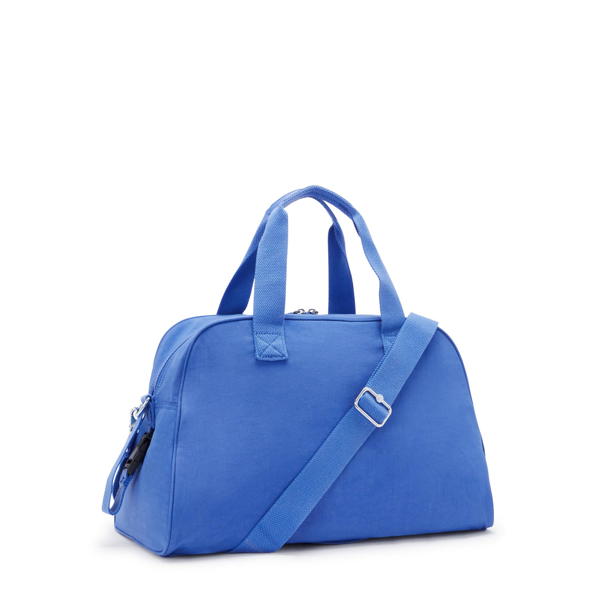 Kipling Camama Diaper Bag - Large Tote Baby Bag with Multiple Pockets, Havana Blue - Perfect for Moms, Travel & Everyday Use