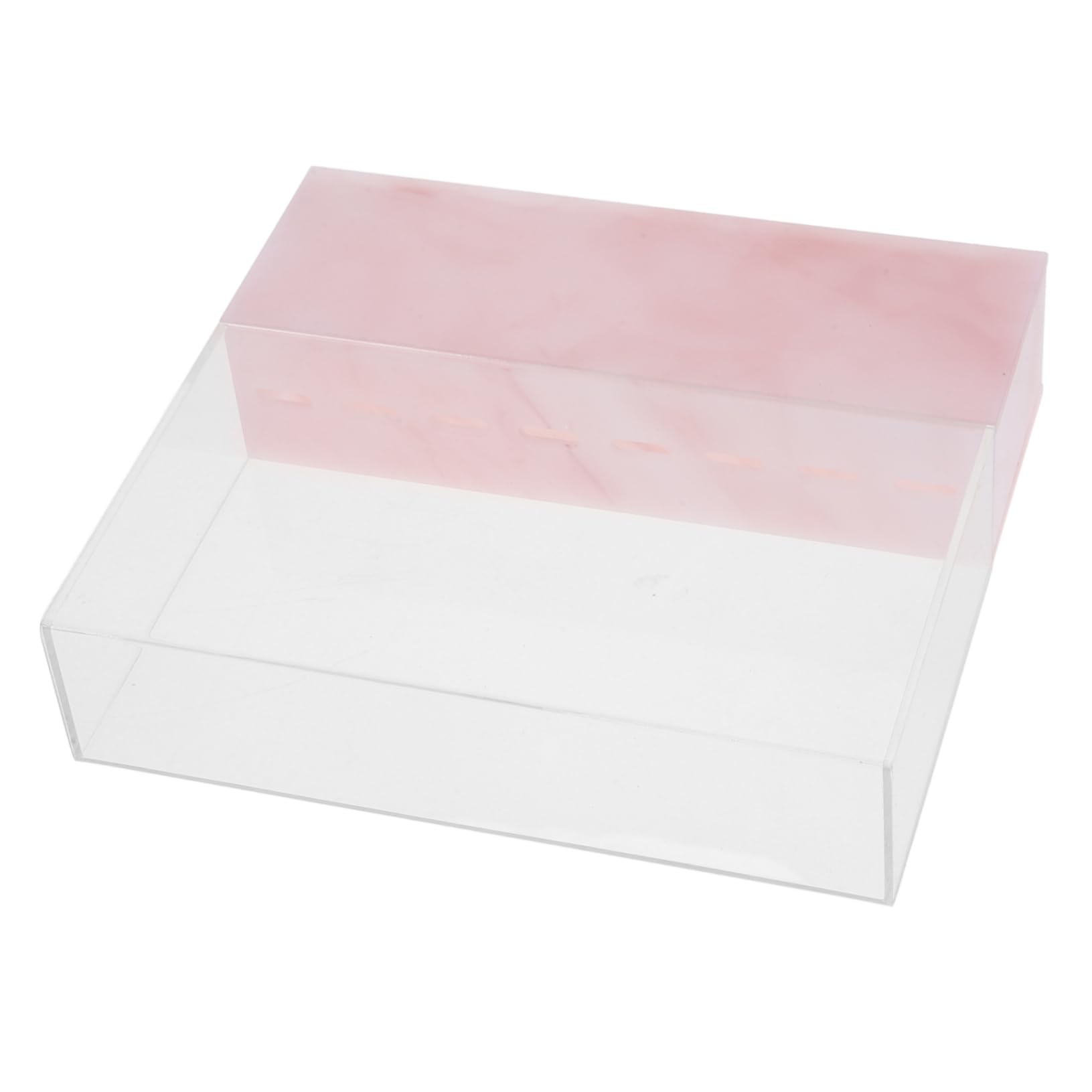 Premium Marble Design 8-Hole Eyelash Tweezer Organizer - Stylish Storage Holder for Salon, Spa & Home Makeup Organization (Perfect for Lash Extensions, Eyebrow Shaping & Beauty Tools)