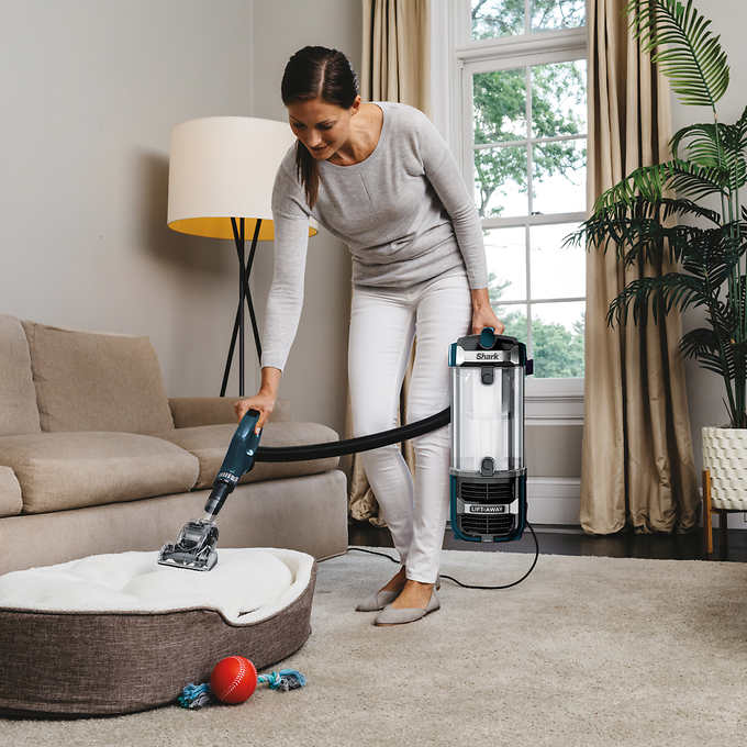 SHARK Rotator Upright Lift Away Vacuum Cleaner with Self-Cleaning Brushroll - Certified Refurbished with Home Essentials Warranty (Model UV572) - Perfect for Pet Hair Removal and Deep Carpet Cleaning