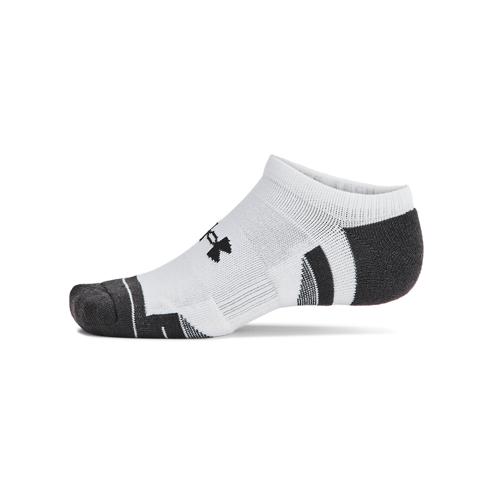 Under Armour Performance Tech No Show Socks 6-Pack for Men & Women - Breathable Athletic Socks for Running, Gym Workouts & Everyday Comfort