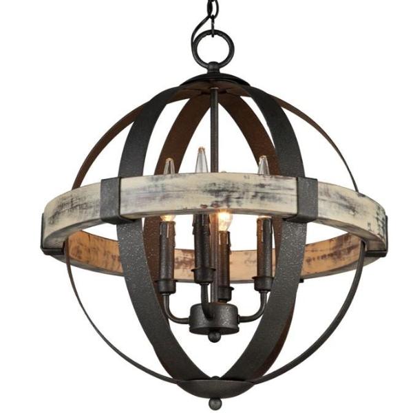 Rochella Orb Chandelier - Modern Crystal Glass Ceiling Light Fixture for Dining Room, Bedroom & Living Room | Elegant Lighting Decor for Home & Office