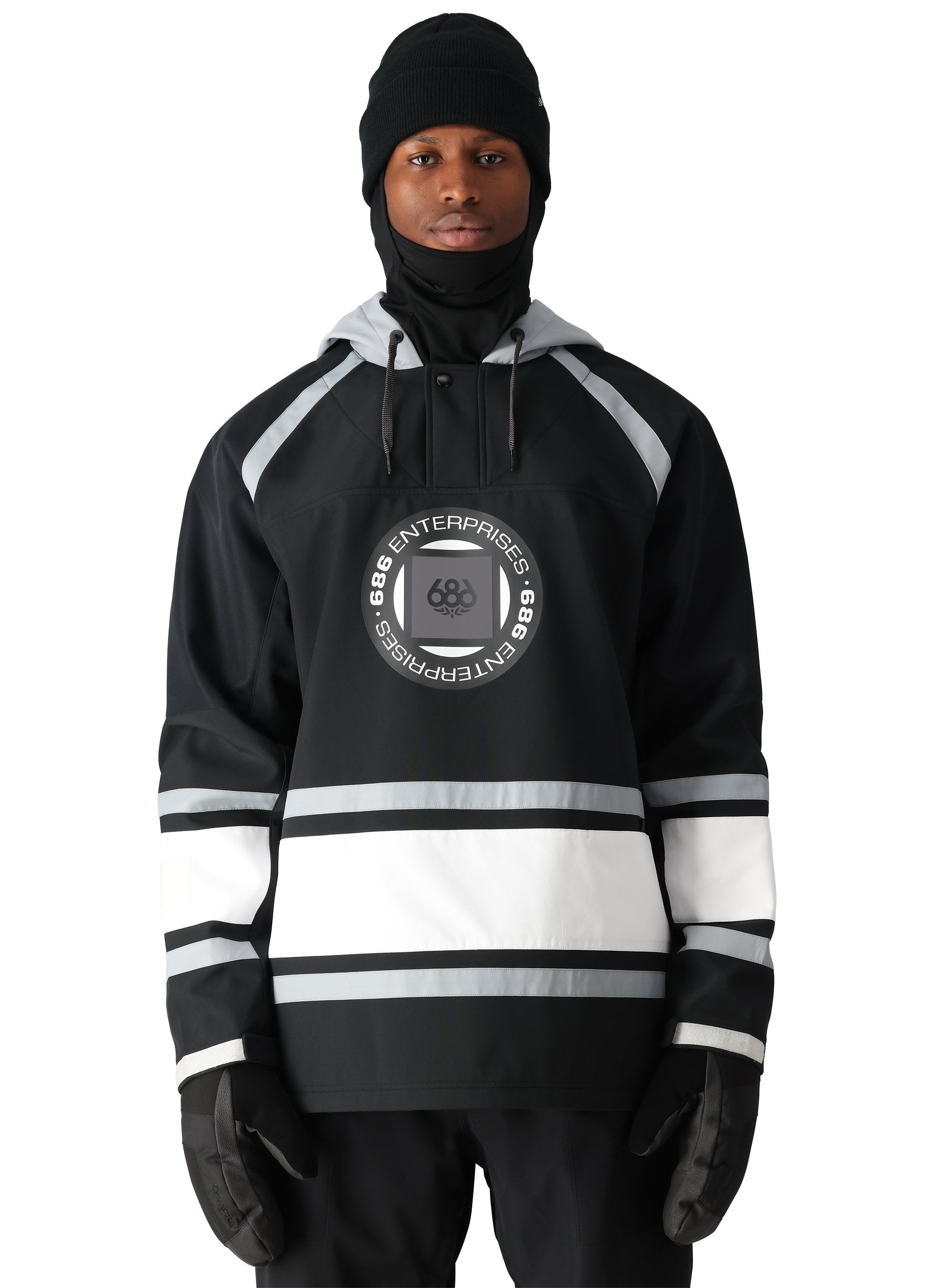 686 Waterproof Slapshot Hoody 2025 - Men's Winter Jacket with Windproof & Insulated Design for Skiing, Snowboarding & Outdoor Activities