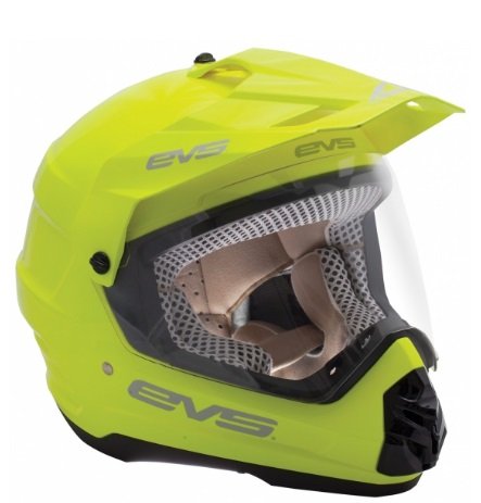 EVS Sports T5 Dual Sport Motorcycle Helmet - Lightweight & Durable Off-Road Adventure Helmet for Motocross, Dirt Biking & ATV Riding