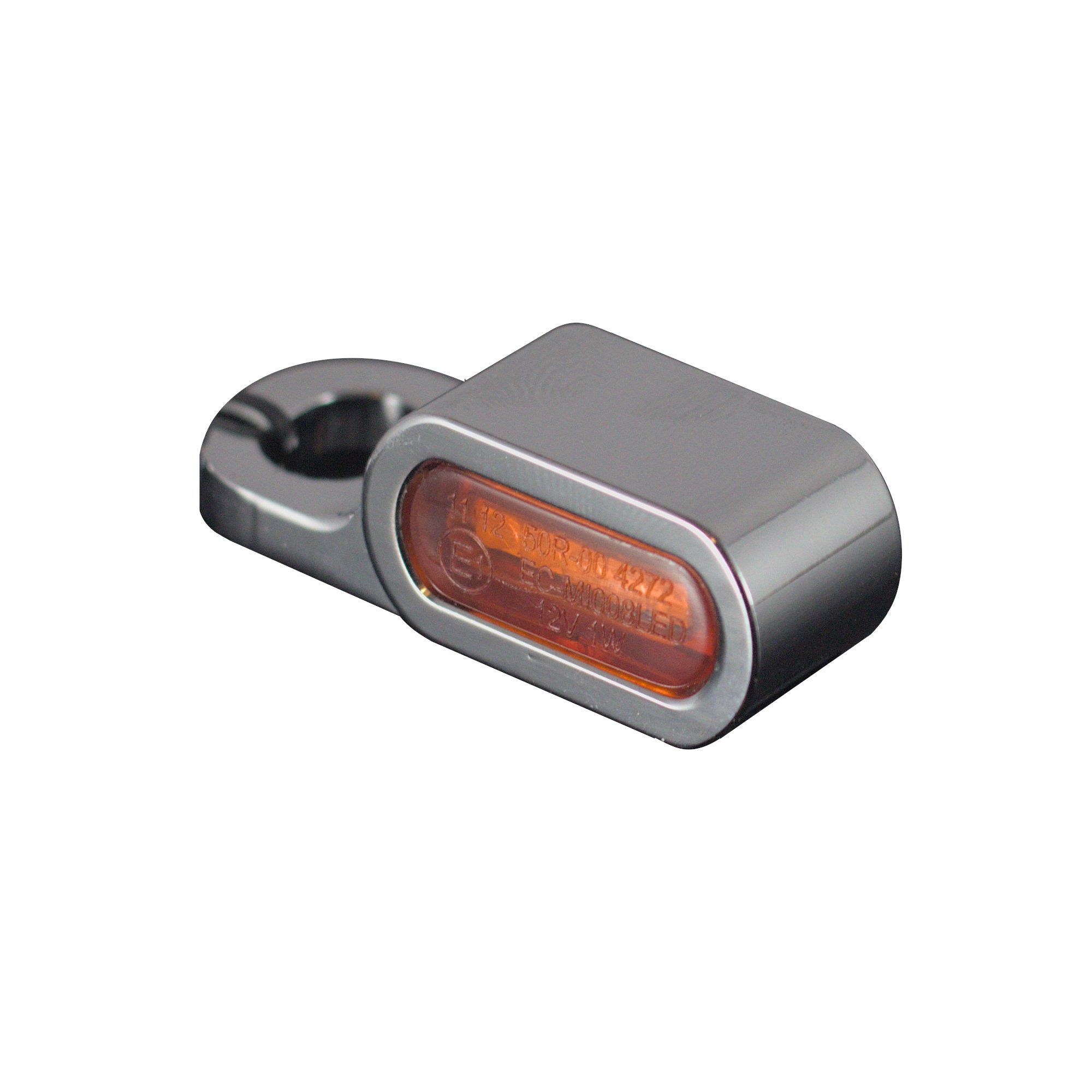 Eagle Lights SLIM LINE Front LED Turn Signals for Harley Davidson, Honda, Yamaha & Triumph Motorcycles - High Visibility Safety Lights for Day & Night Riding