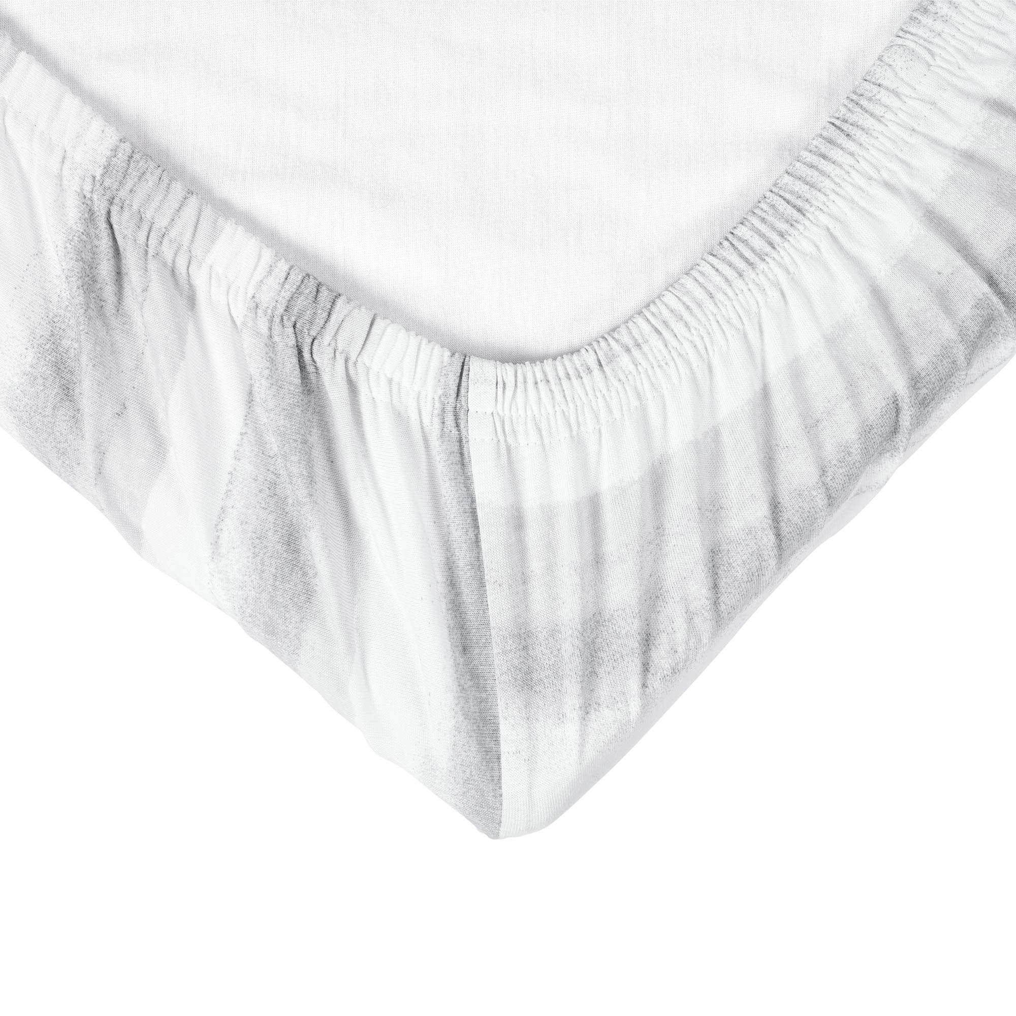 Lush Decor Organic Cotton Baby Changing Pad Cover 2-Pack - Blue for Nursery & Travel