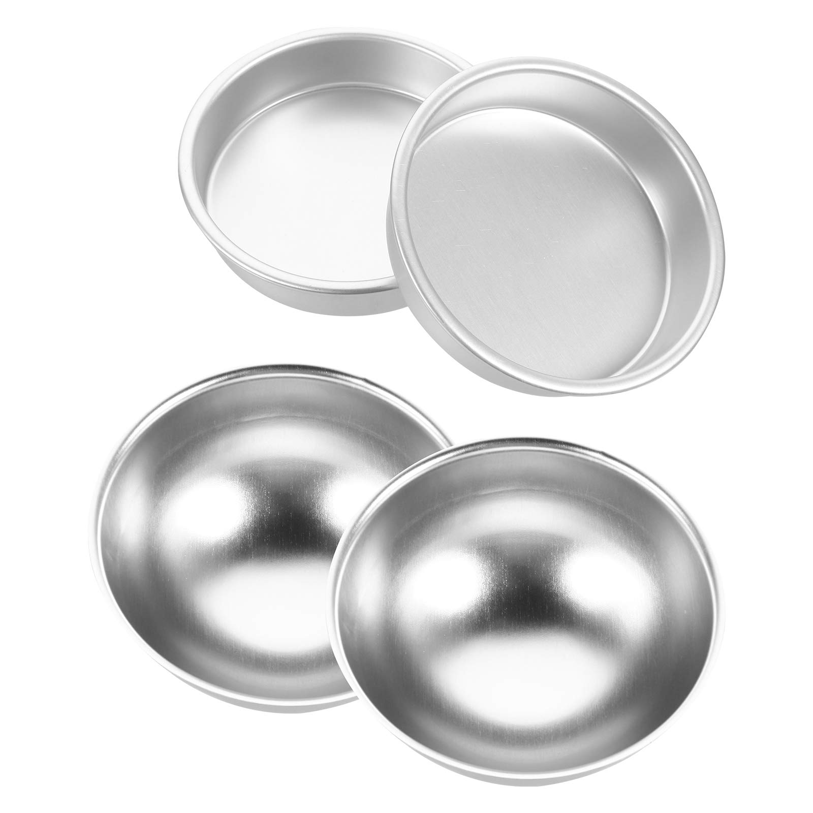 DOITOOL 12-Piece Hemisphere Cake Baking Mold Set - Professional Silicone Baking Molds for Cakes, Cupcakes, and Desserts - Perfect for Birthday Parties, Weddings, and Home Baking