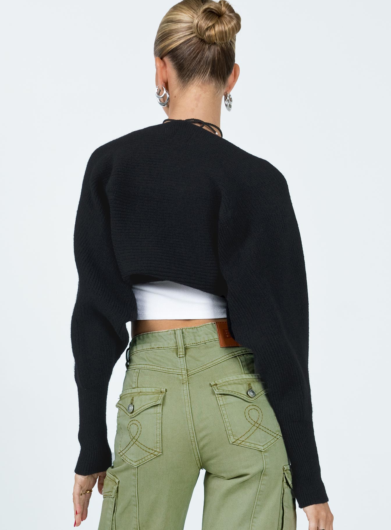 Aviana Women's Black Cardigan Sweater - Soft & Cozy Knit Open Front Long Sleeve Wrap for Fall & Winter - Perfect for Office, Date Night and Casual Outfits