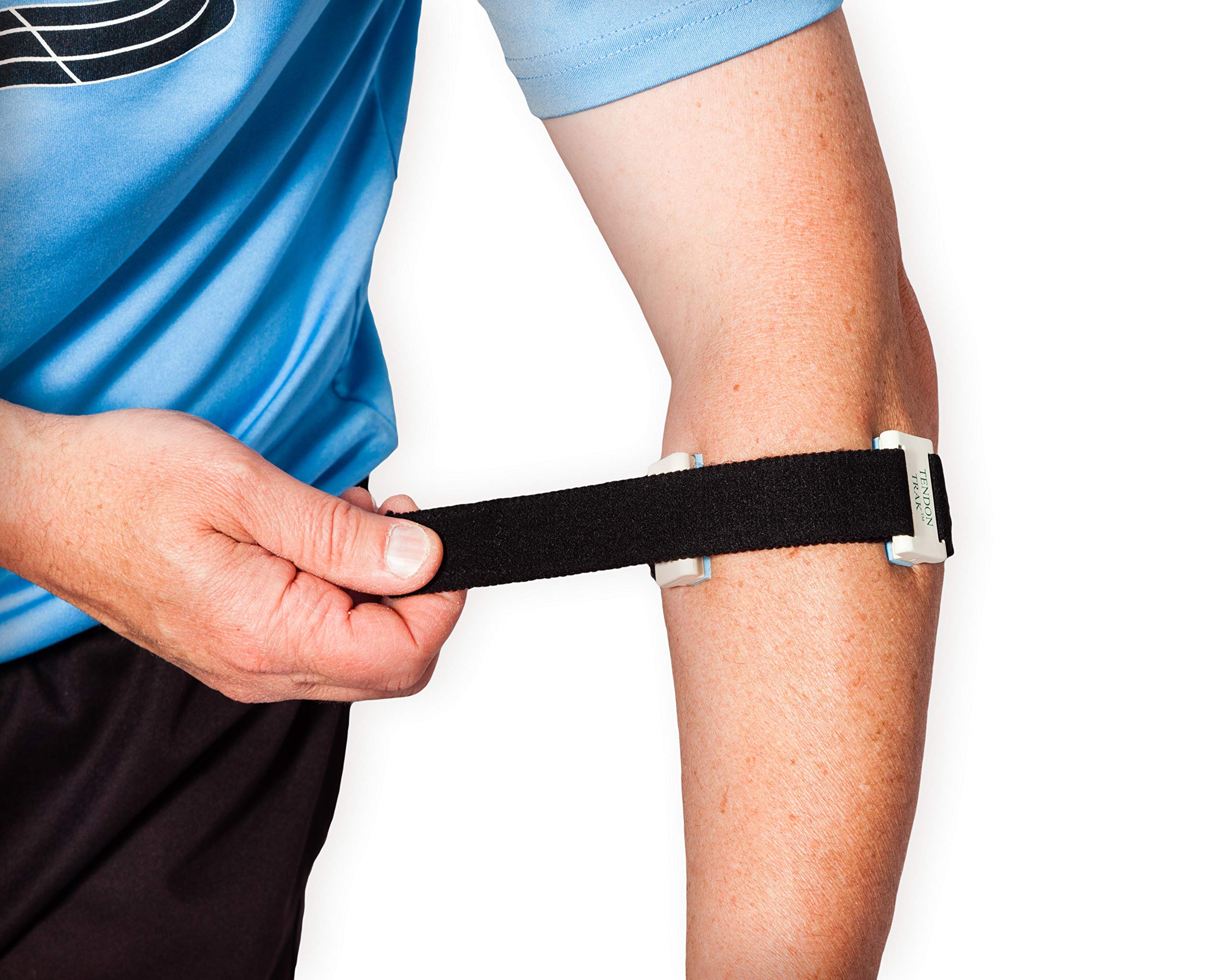 Tendon Trak Elbow Brace - Immediate Pain Relief for Tennis Elbow, Golfer's Elbow & Radial Nerve Irritation - Patented Support for Irritated Tissues - Perfect for Sports, Work & Daily Activities