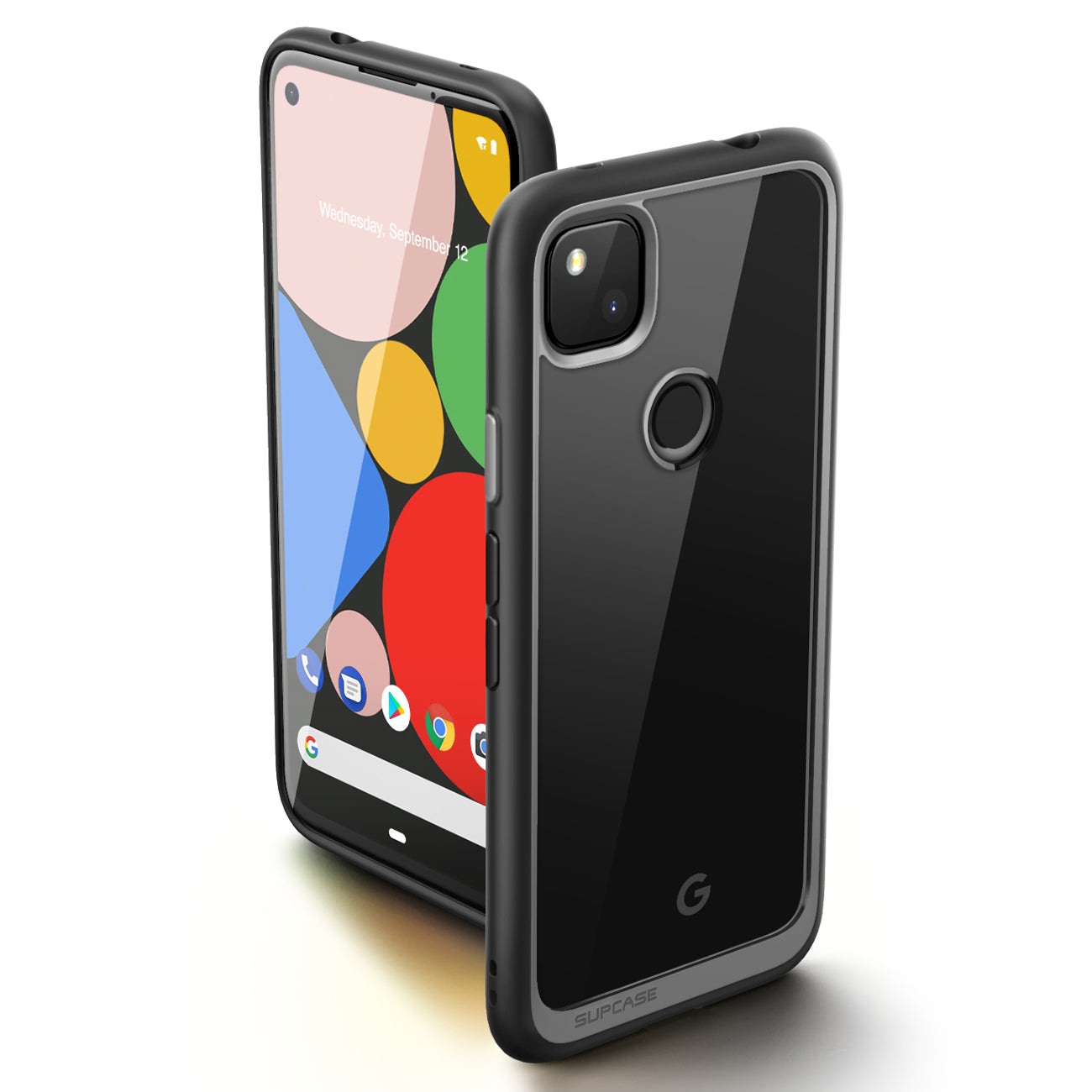 Google Pixel 4a (2020) Clear Protective Case - Shockproof Slim Design with Raised Edges for Screen & Camera Protection - Perfect for Everyday Use & Outdoor Activities