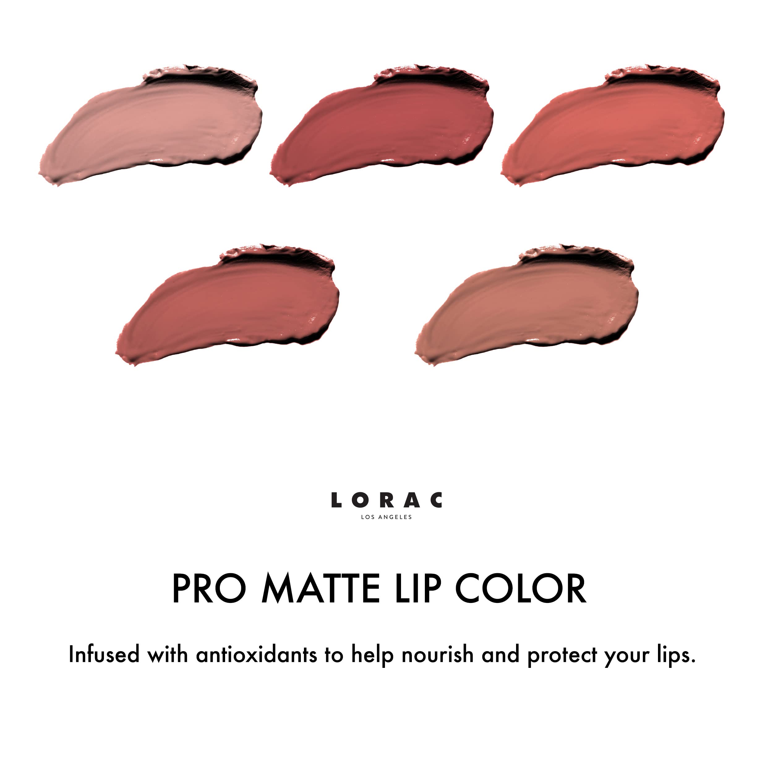 LORAC PRO Matte Lip Color - Long-Lasting, Highly Pigmented Lipstick for a Bold Matte Finish | Perfect for Everyday Wear, Special Occasions, and Professional Makeup Looks