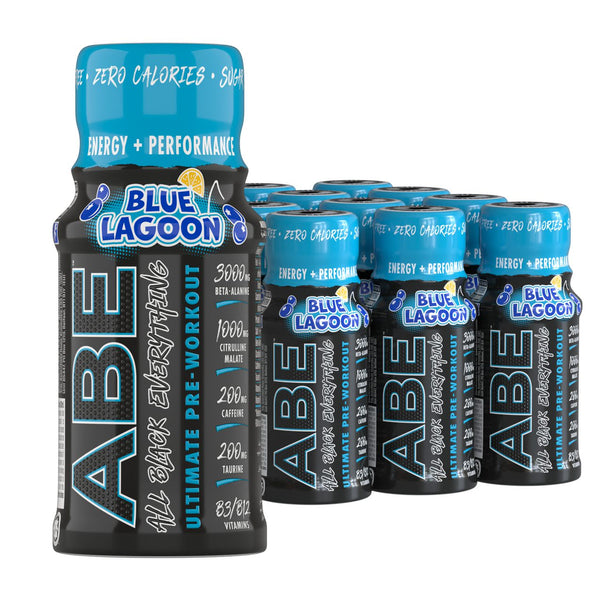Applied Nutrition ABE Shot Energy Drink - 12x60ml Bottles for Workout, Gym & Focus | Pre-Workout Boost & Mental Clarity