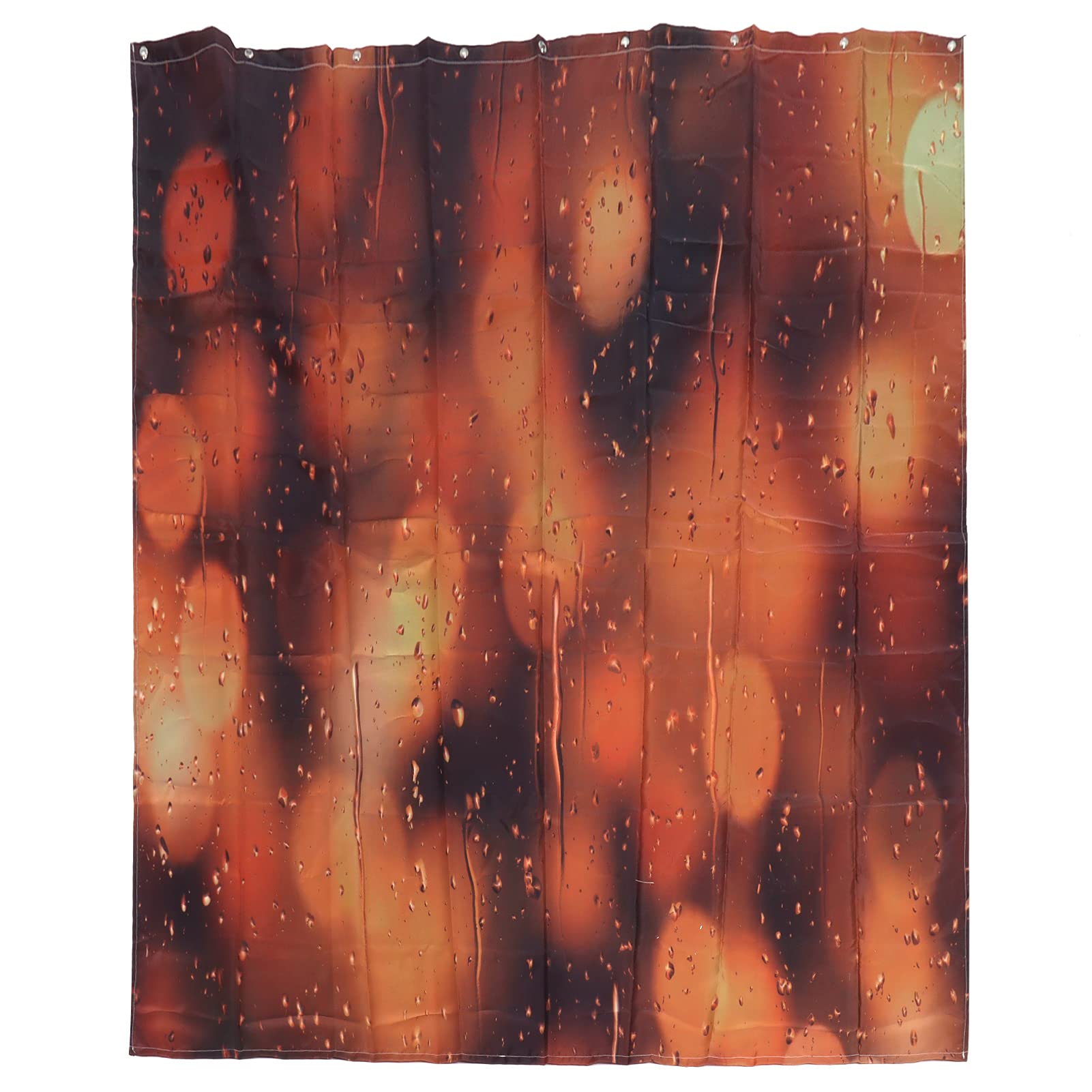 Waterproof Polyester Shower Curtain with Hooks 180x180cm - Luxury Bathroom Decor for Home, Apartment, Dorm & Hotel | Elegant Space-Saving Solution for Small Bathrooms