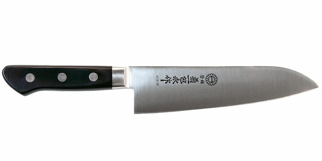 Kikuichi GM Series Santoku Knife 7 Inch - Premium Japanese Kitchen Knife for Slicing, Dicing & Chopping - Perfect for Home Chefs & Professional Cooking