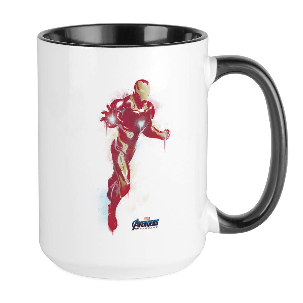 Iron Man Ceramic Coffee Mug 15 oz - Marvel Superhero Tea Cup for Coffee, Tea & Hot Drinks - Perfect for Office, Home & Gifts for Marvel Fans