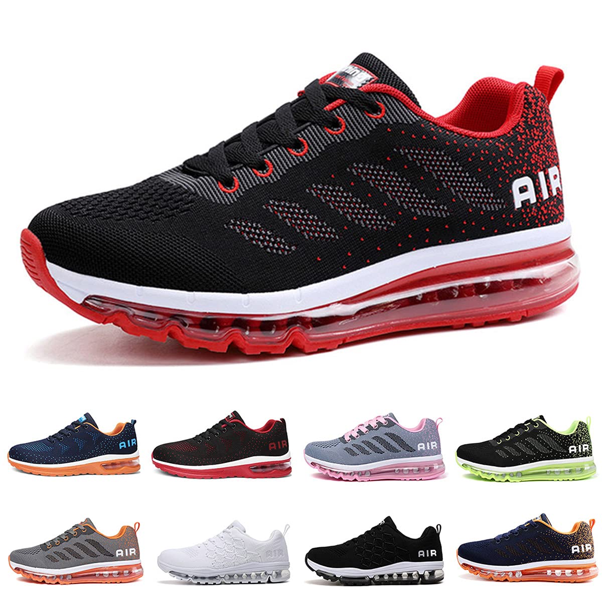 Fashioncool Men's & Women's Non-Slip Gym Sneakers - Lightweight Breathable Athletic Running Walking Tennis Shoes - US 6.5-11 EU 39-46 - Perfect for Gym, Running, Walking & Casual Wear