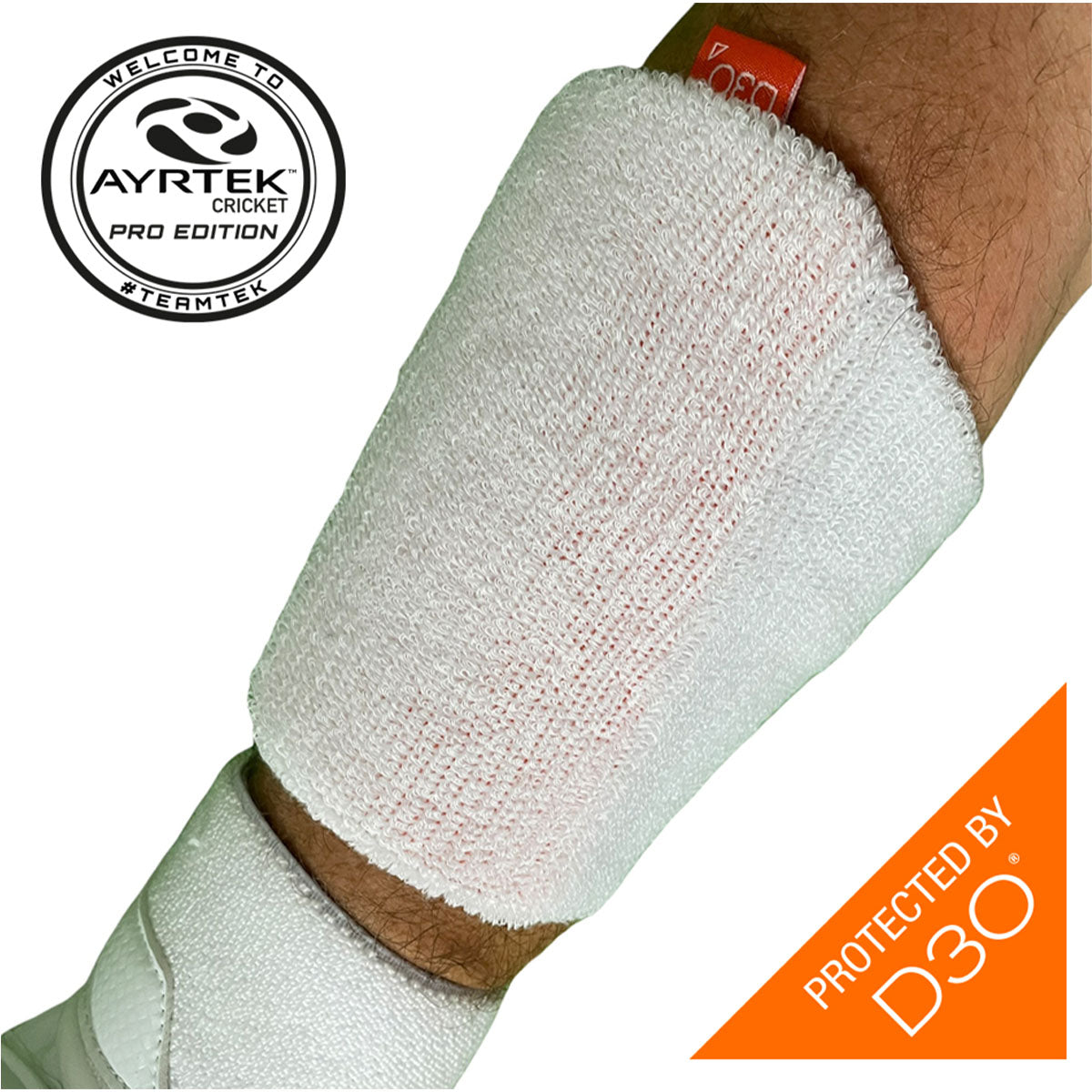 Ayrtek Jumbo PRO 2.0 Hybrid Cricket Sweatband - Moisture Wicking Sports Headband for Cricket, Tennis & Running - Comfortable & Breathable Performance Sweatband for Athletes