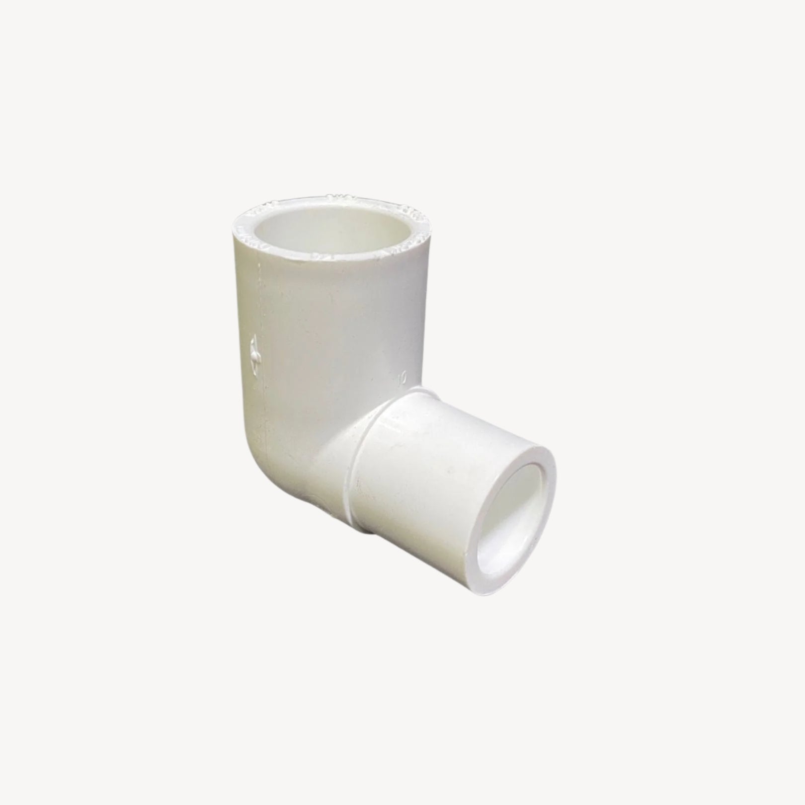 90 Degree Street Elbow Spigot x Socket SCH 40 PVC Pipe Fitting for Plumbing, Irrigation & DIY Projects - Perfect for Water Supply, Drainage & Construction Use