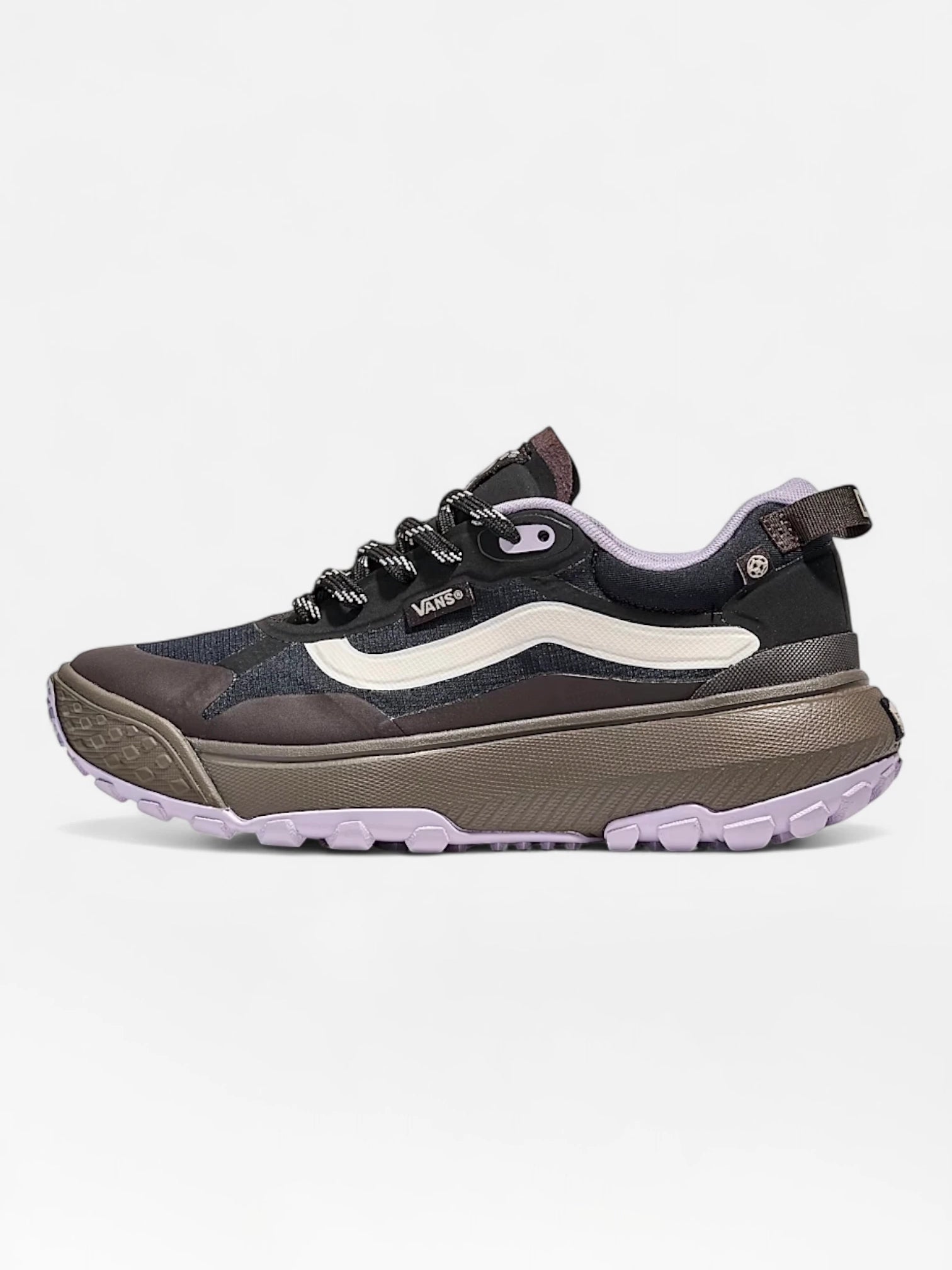 Vans MTE Crosspath Sneakers - Black & Purple Waterproof Hiking Shoes for Men & Women | Outdoor Adventure, Trail Running & Casual Wear