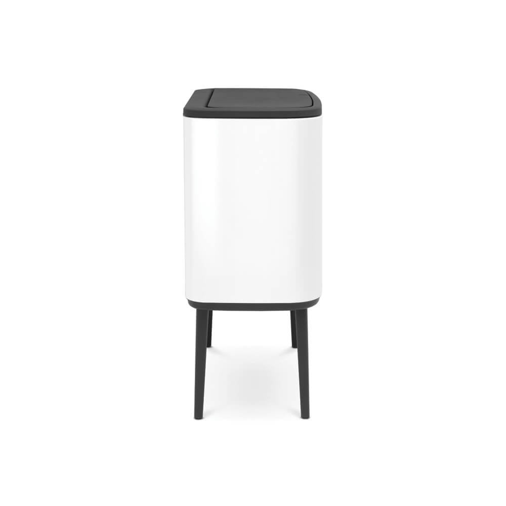 Bo Touch Bin with 2 Inner Buckets - 11L + 23L Capacity - Perfect for Kitchen, Bathroom & Office Waste Management