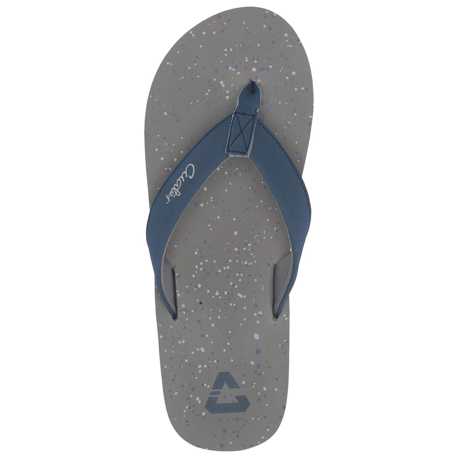Cuater by TravisMathew Men's Splatter Print Flip Flops - Comfortable Beach Sandals for Summer, Poolside & Vacation Wear