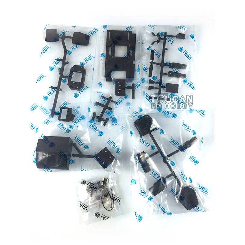 1/14 LESU PC360 Metal Excavator Truck Tracks Kit with Sprocket, ESC Motor & Metal Cabin - Heavy Duty Grab Grapple Bucket for RC Construction Vehicles - Perfect for RC Model Building, Construction Simulation & Collectors