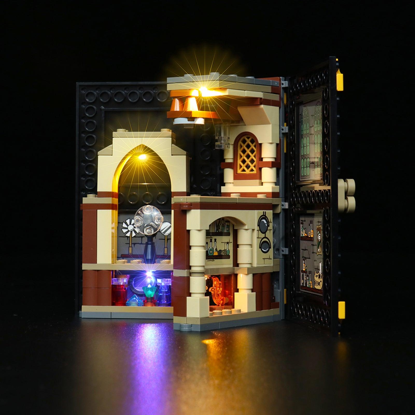 LEGO Harry Potter Hogwarts Defence Class 76397 Light Kit - DIY Lighting Set for LEGO Building Blocks - Perfect for Display & Night Light in Kids' Rooms, Harry Potter Collections