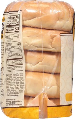 Einstein Bros. Bagels Take & Toast Plain Bagels - 18.5 oz (5 Count) - Perfect for Breakfast, Snacks & Quick Meals - Ready to Toast & Enjoy at Home or Office