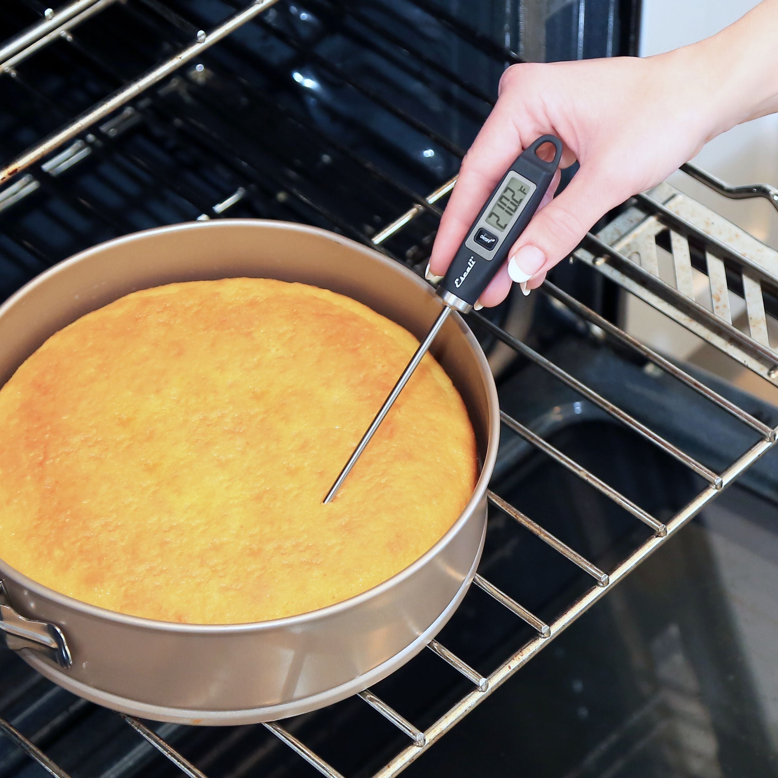 Digital Kitchen Scale & Food Thermometer Combo (SQ157B, DH1 B) - Precise Cooking & Baking Measurements for Home Chefs