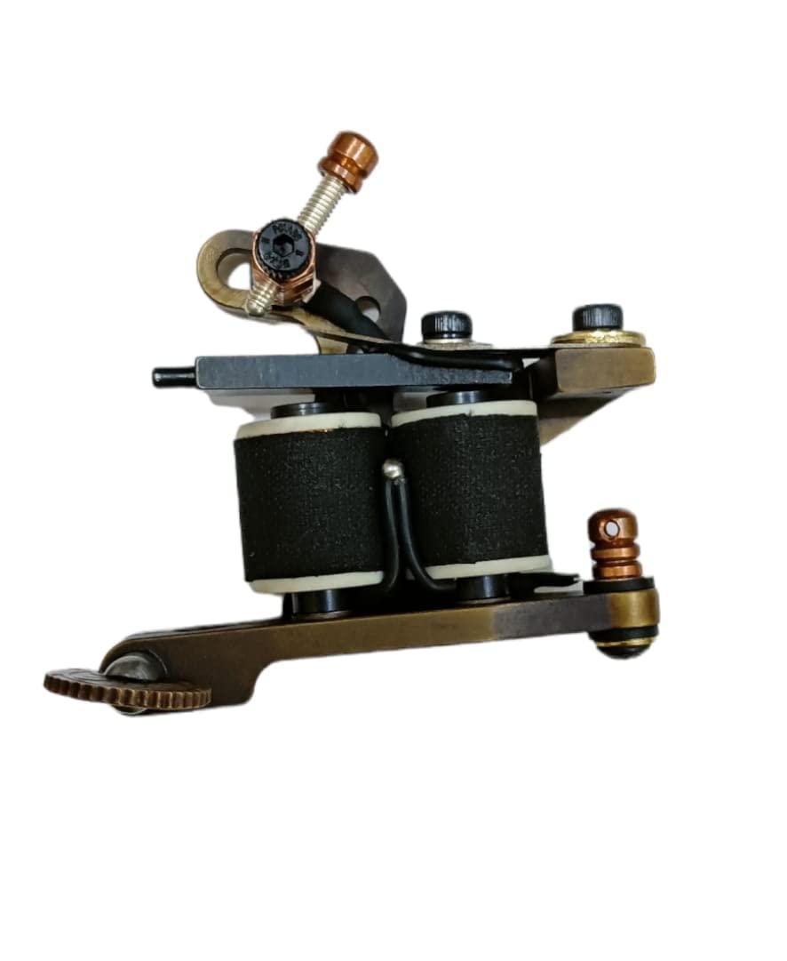 Professional ITT Rotary Coil Gun & Dragon Style Heavy Tattoo Machine - Perfect for Tattoo Artists, Body Art Professionals & Tattoo Studio Use