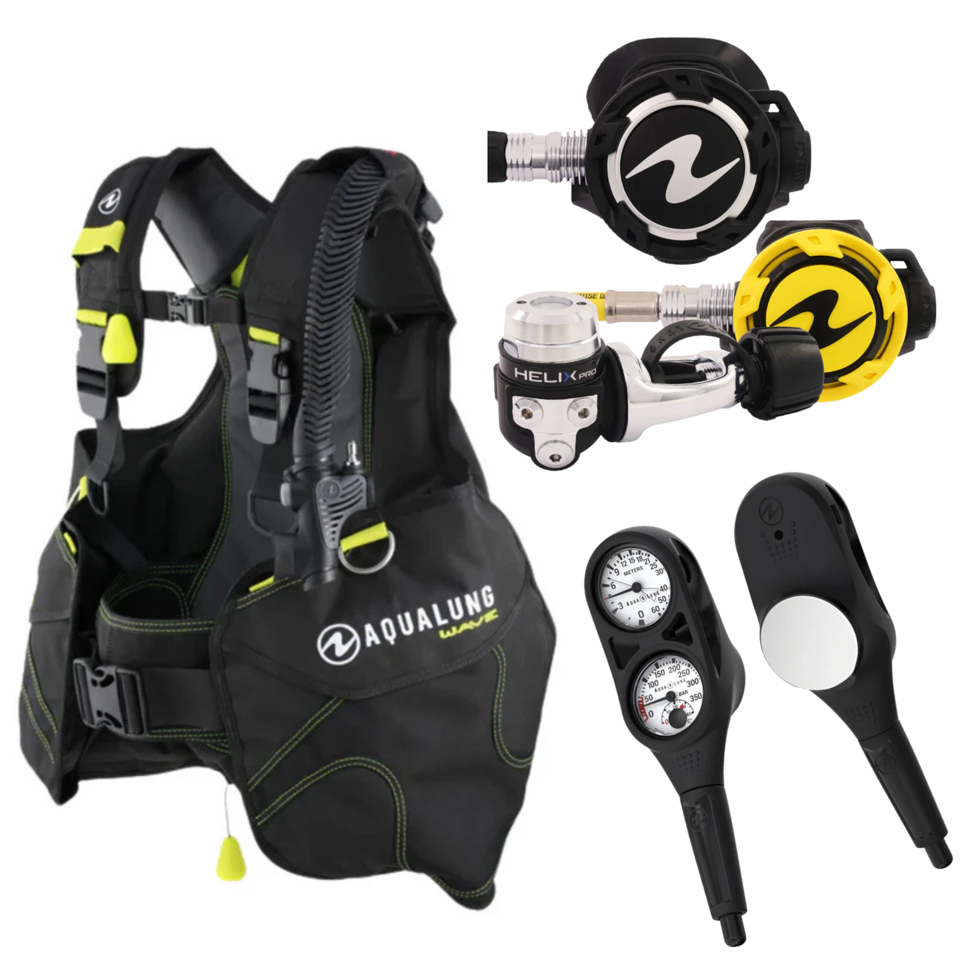 Aqualung Economy Dive Equipment Package - Complete Scuba Gear Set for Beginners | Perfect for Snorkeling, Spearfishing & Underwater Adventures