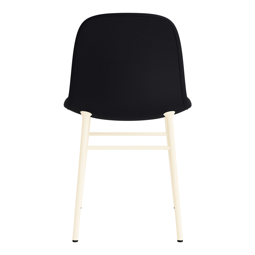 Modern Form Chair with Sturdy Metal Legs & Comfortable Upholstery - Perfect for Home Office, Living Room, or Dining Room Decor