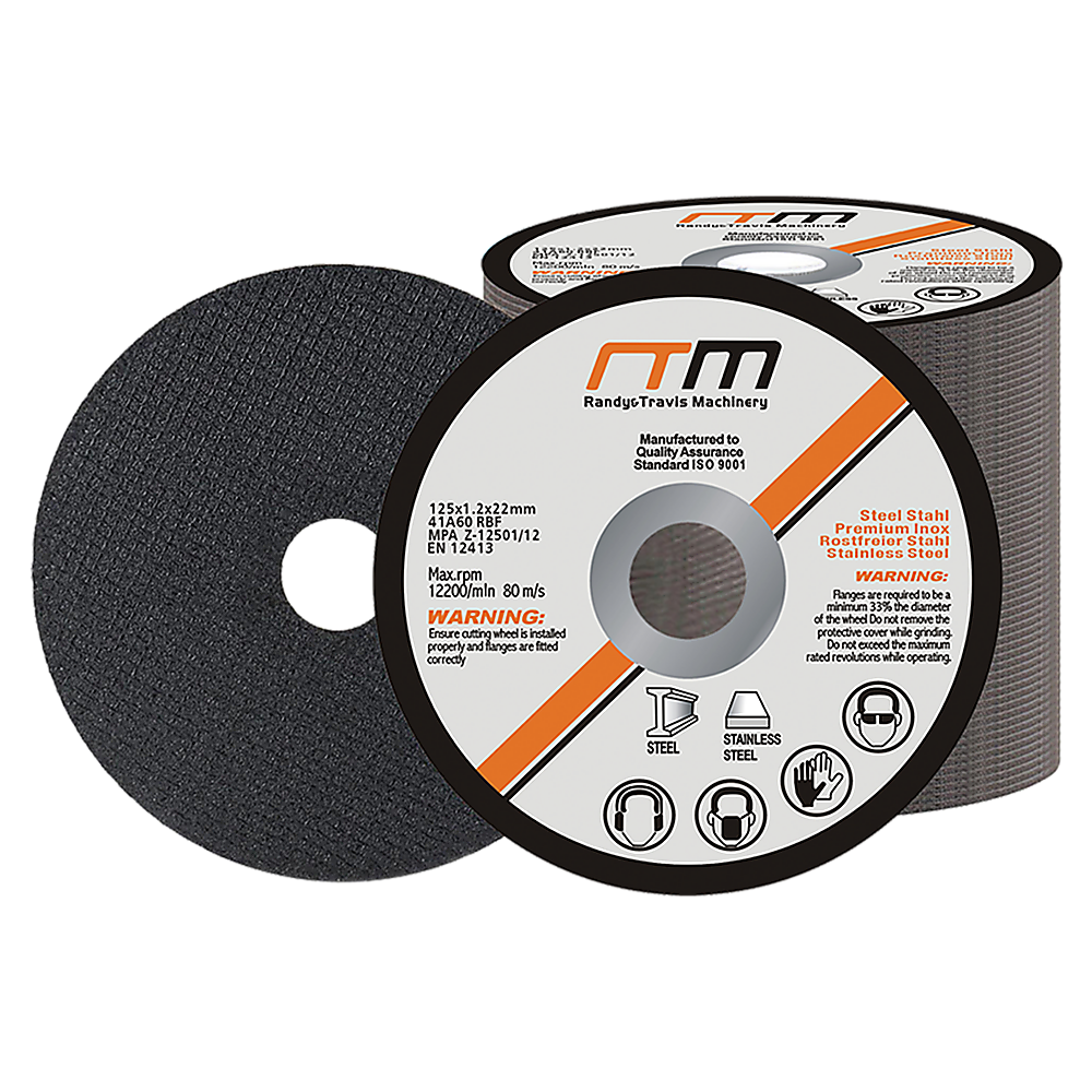 125mm 5-Inch Cutting Disc Wheel for Angle Grinder - 50 Pack | High-Speed Metal & Stainless Steel Cutting | Perfect for DIY Projects, Construction & Metalworking