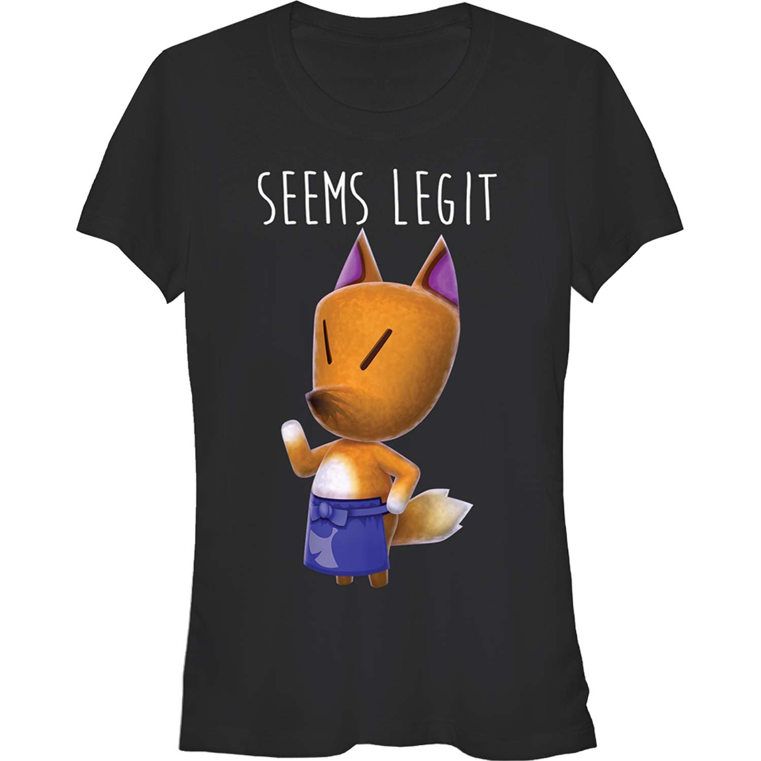 Animal Crossing Graphic T-Shirt for Kids - Nintendo Junior's Official Licensed Crew Neck Tee - Perfect for Gaming, School & Casual Wear