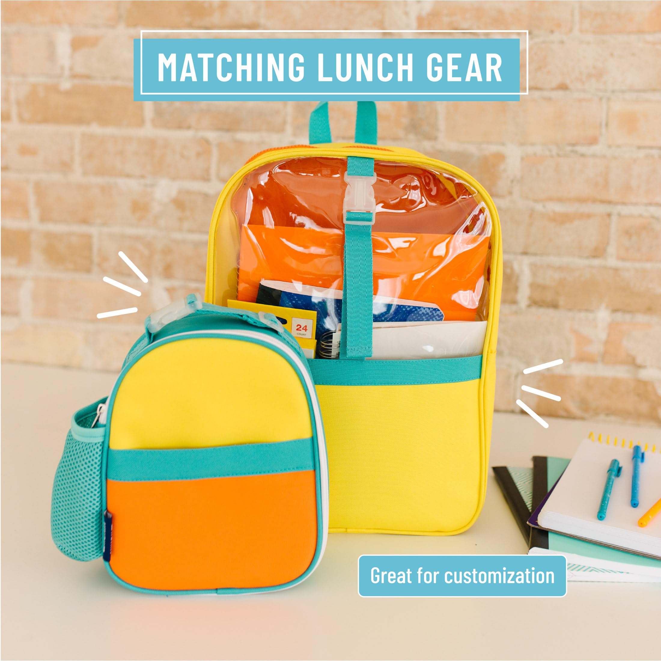 Wildkin Pack-it-All Kids Backpack - Durable & Spacious Adjustable School Backpack for Boys & Girls - Perfect for Travel, Daycare & Outdoor Adventures - Risk Taker Design