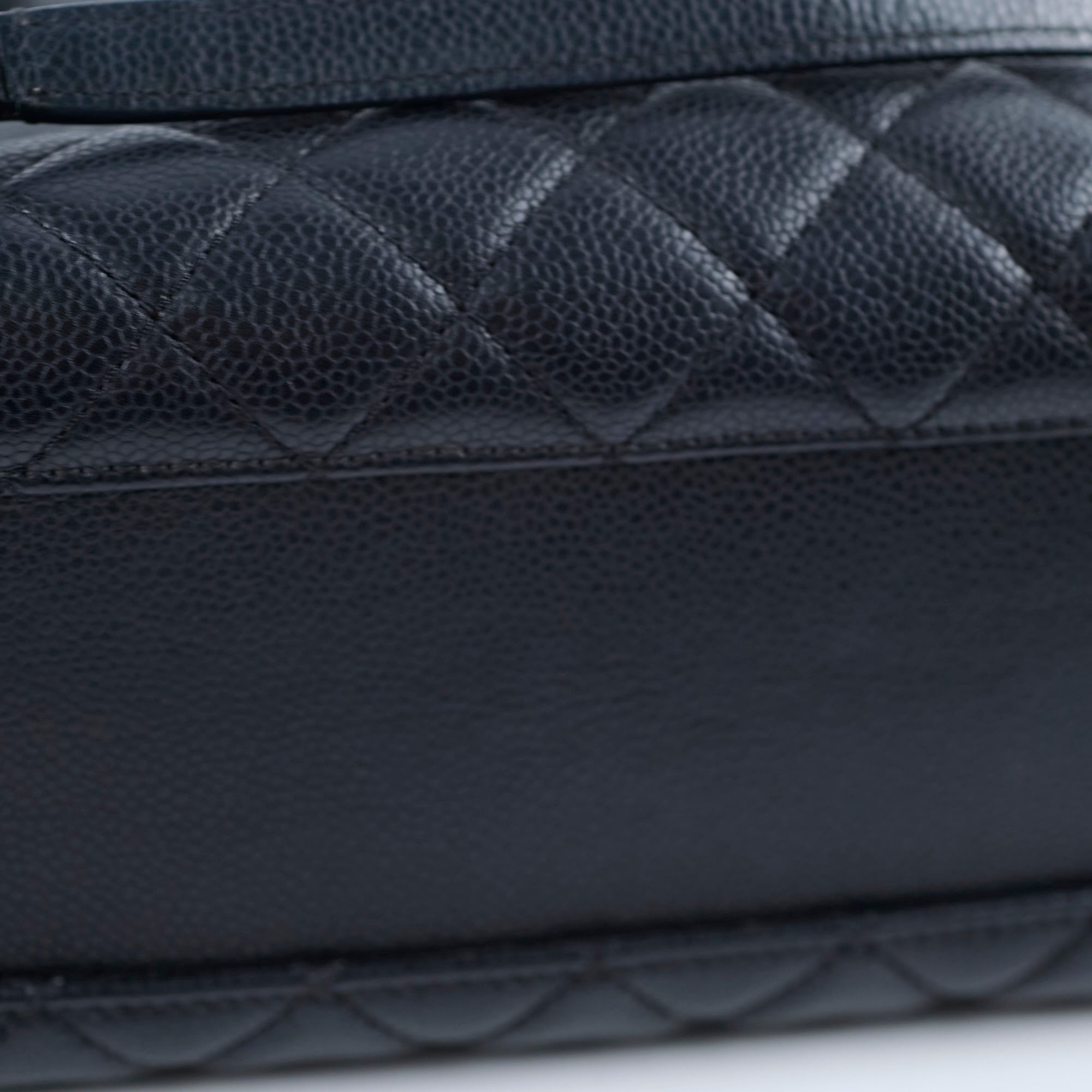 Chanel Caviar Leather City Shopping Tote Bag - Black (2023 Collection) | Luxury Designer Handbag for Women, Work & Travel