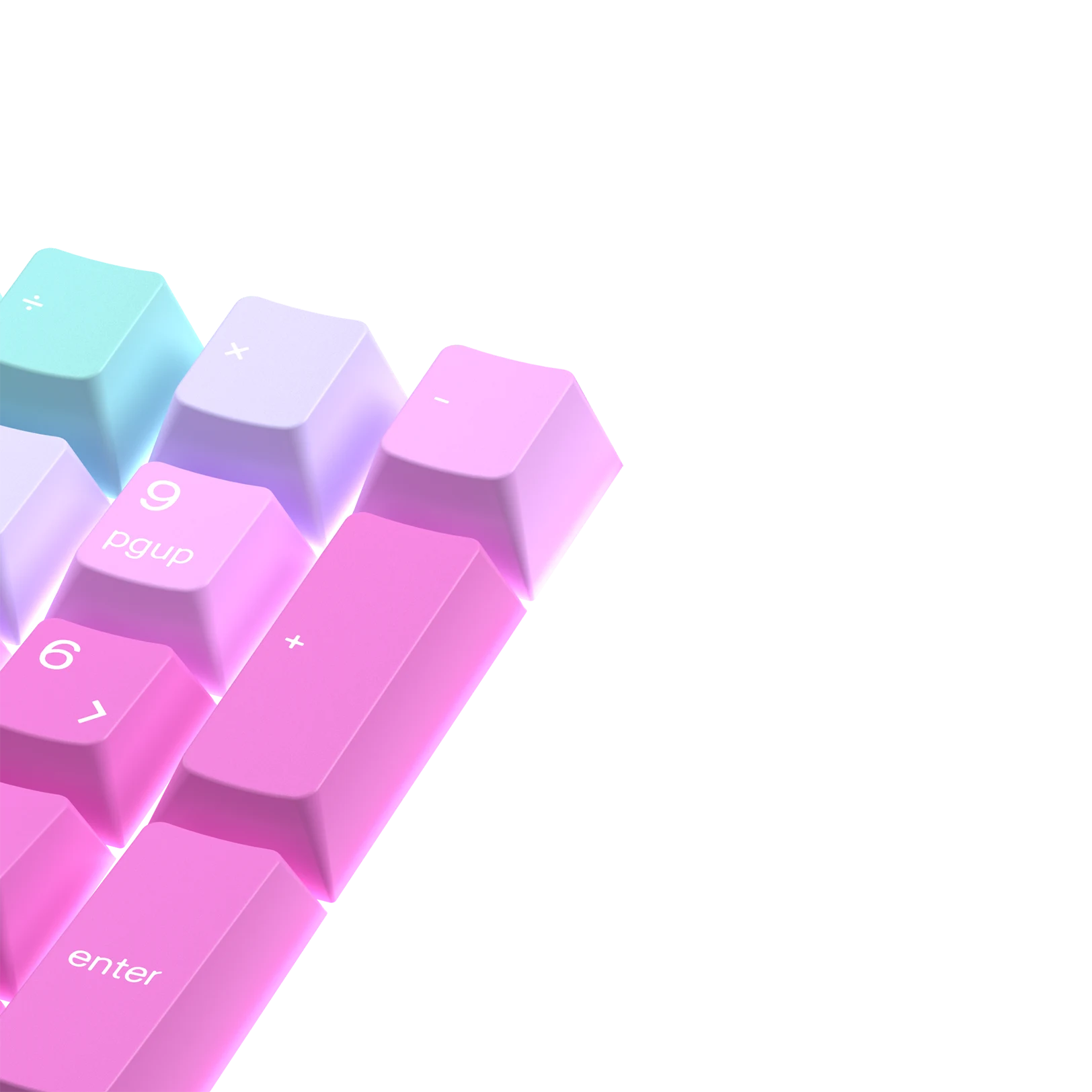 Custom Keycaps for Mechanical Keyboards - Daydream DE Design - Perfect for Gaming, Typing & Office Work