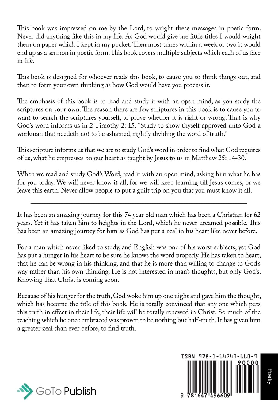 Stop Trying to Prove You're Right - Start Proving God is Right | Christian Faith & Spiritual Growth Book | Perfect for Bible Study & Personal Reflection