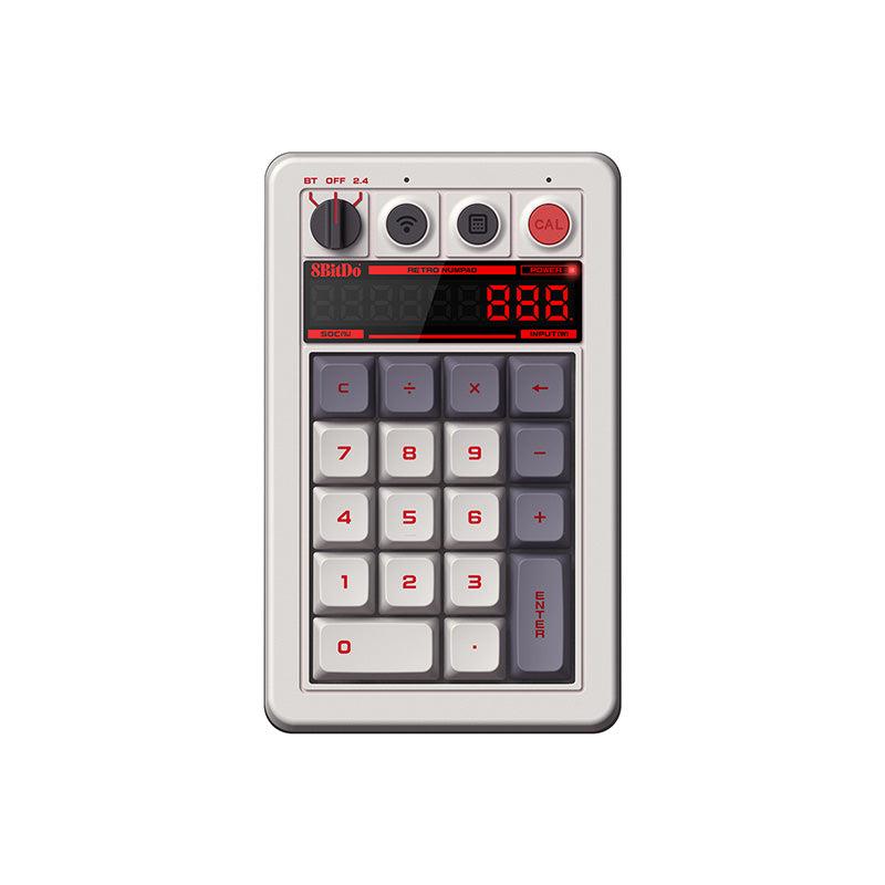 8BitDo Retro 18-Key Mechanical Numpad - N Edition | USB Number Pad for Gaming & Office | Compatible with PC, Mac & Laptop