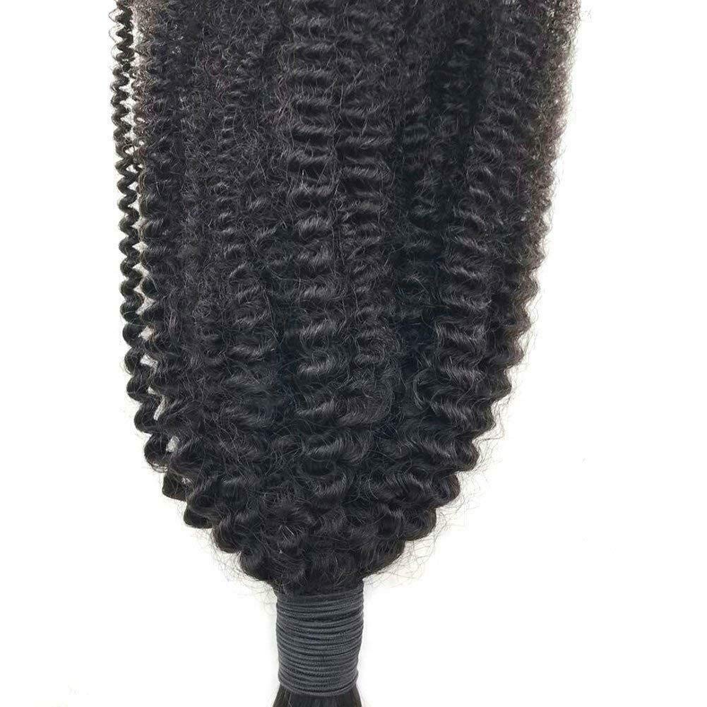 Premium Mongolian Afro Kinky Curly Braiding Hair Bundles 3Pcs/Lot - 100% Human Hair Extensions for Full Head Braiding (24 Inch, No Wefts) - Perfect for Protective Styles, Box Braids & Natural Hair Care