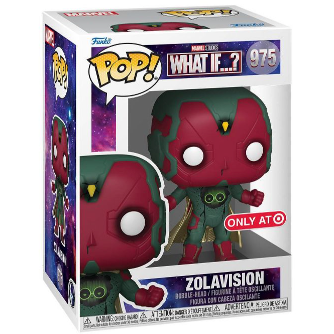 Marvel What If...? Zolavision Action Figure - Collectible Superhero Toy for Fans & Collectors - Perfect for Display, Gifts, and Marvel Universe Enthusiasts