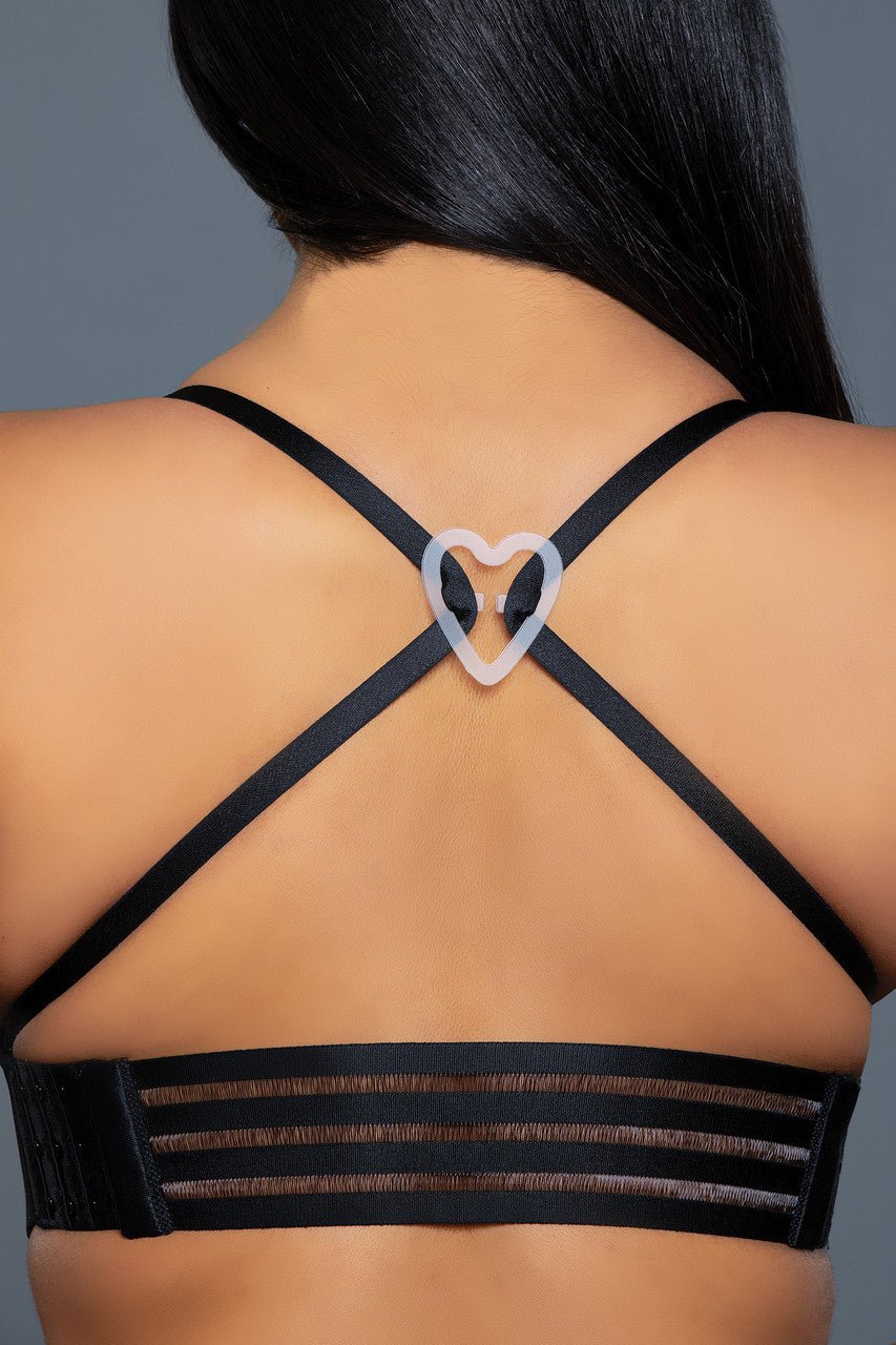 BeWicked Women's Heart Converting Clips 2310 - Sexy Lingerie Accessories for Valentine's Day & Romantic Nights