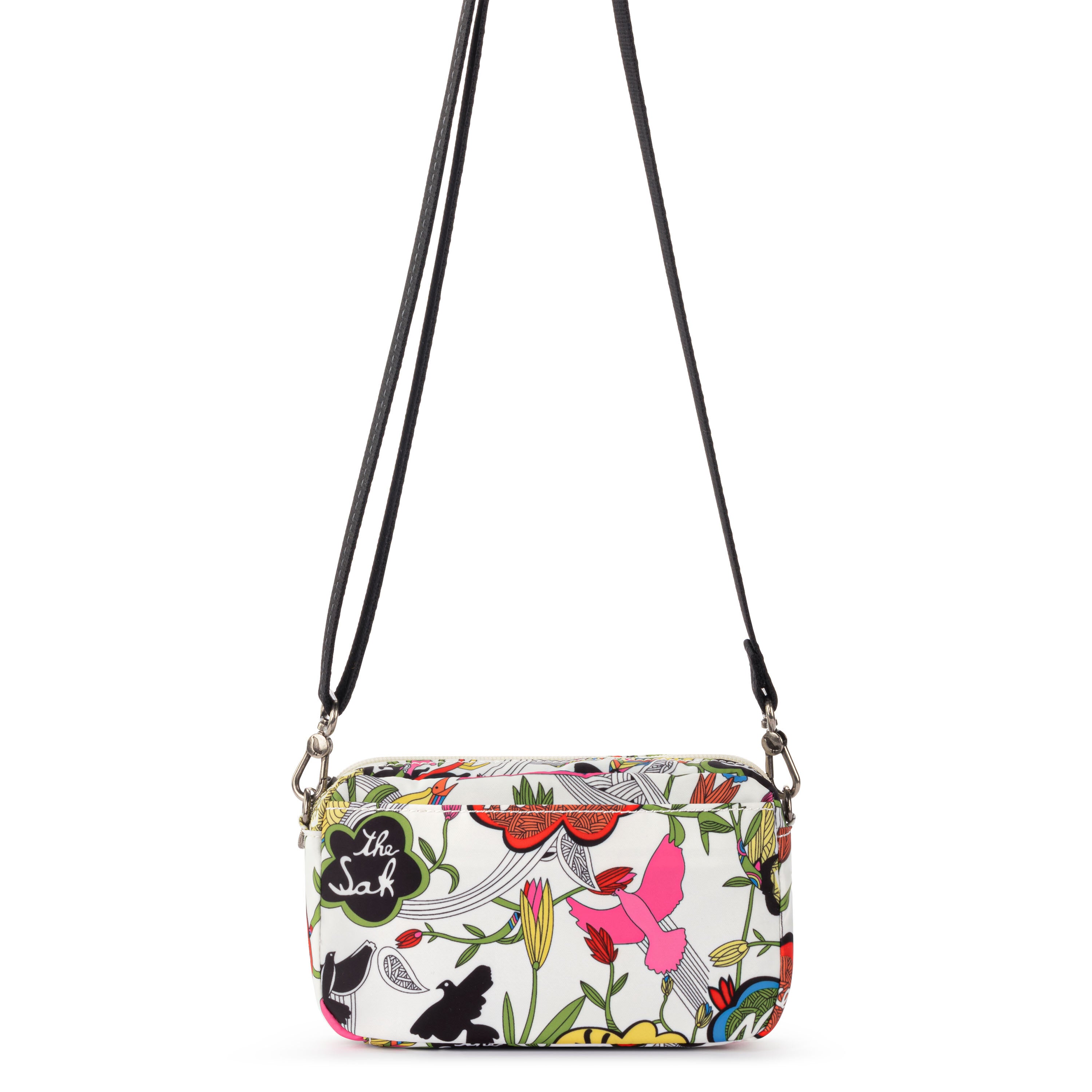 Eco Twill - White Peace Print