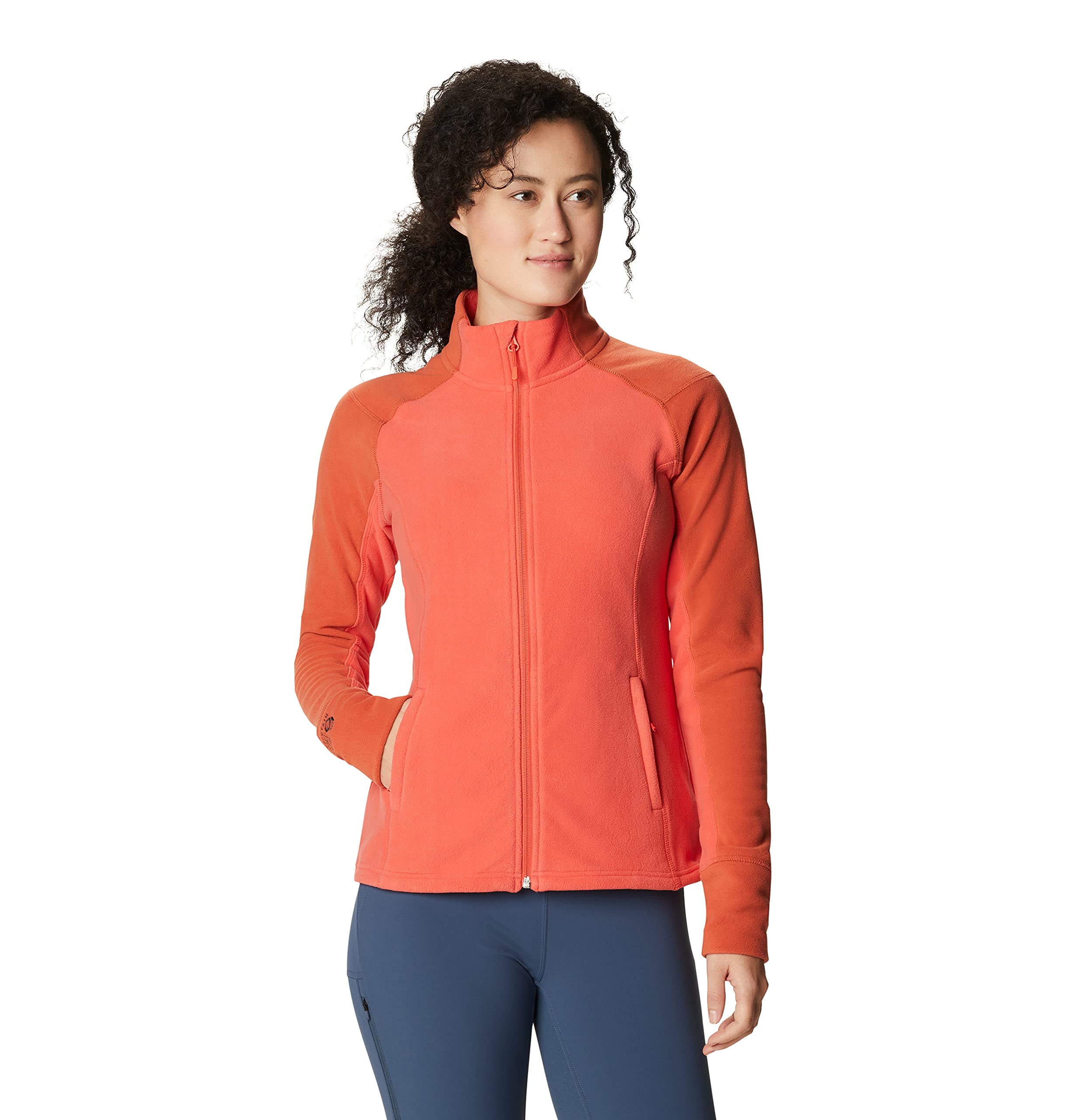 Mountain Hardwear Women's Microchill 2.0 Jacket - Lightweight Fleece for Hiking, Camping & Outdoor Activities | Warm Layering for Cold Weather Adventures