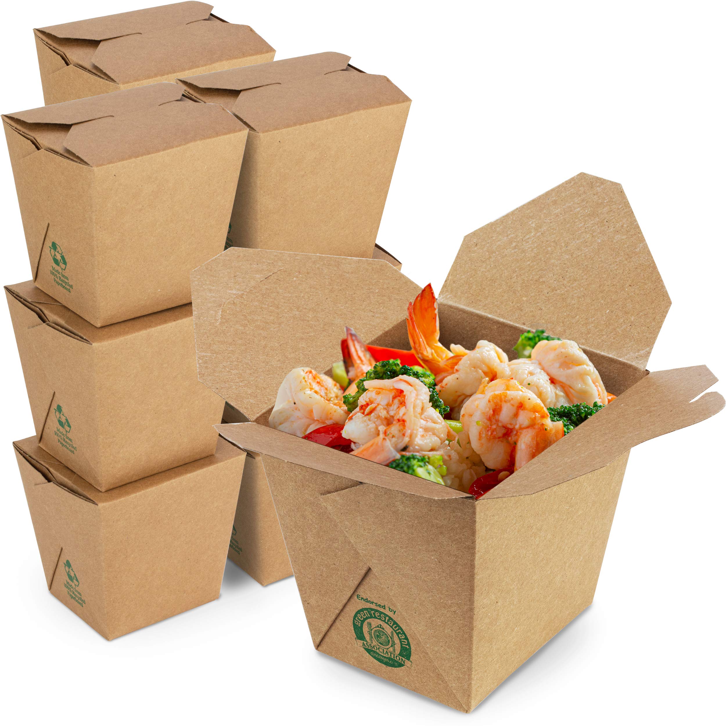 450 Pack 26oz Chinese Takeout Containers - 4.2x3.6