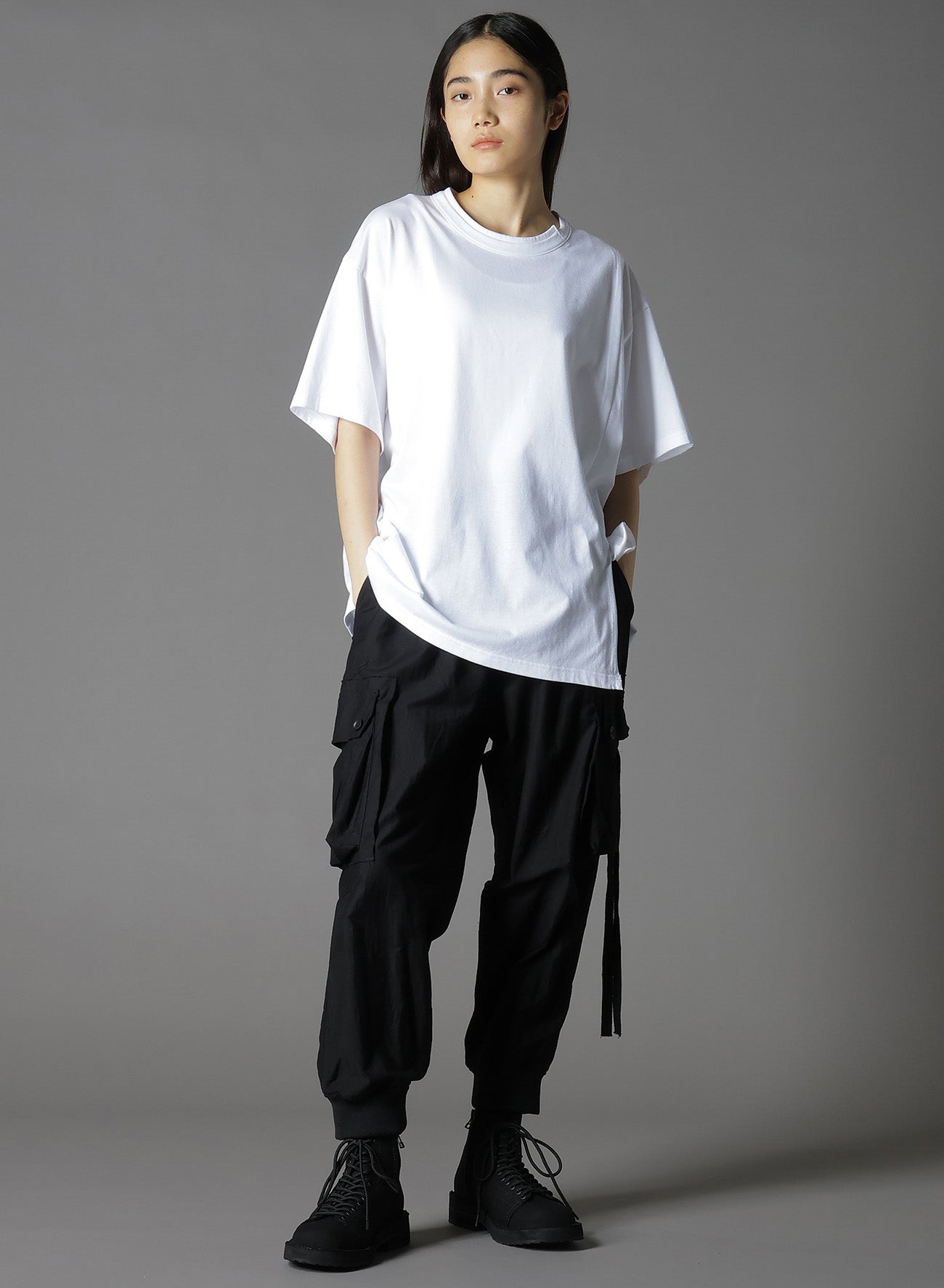 Soft Cotton Jersey Mix Tiered T-Shirt for Women - Comfortable Casual Tee for Everyday Wear, Layering & Outfits