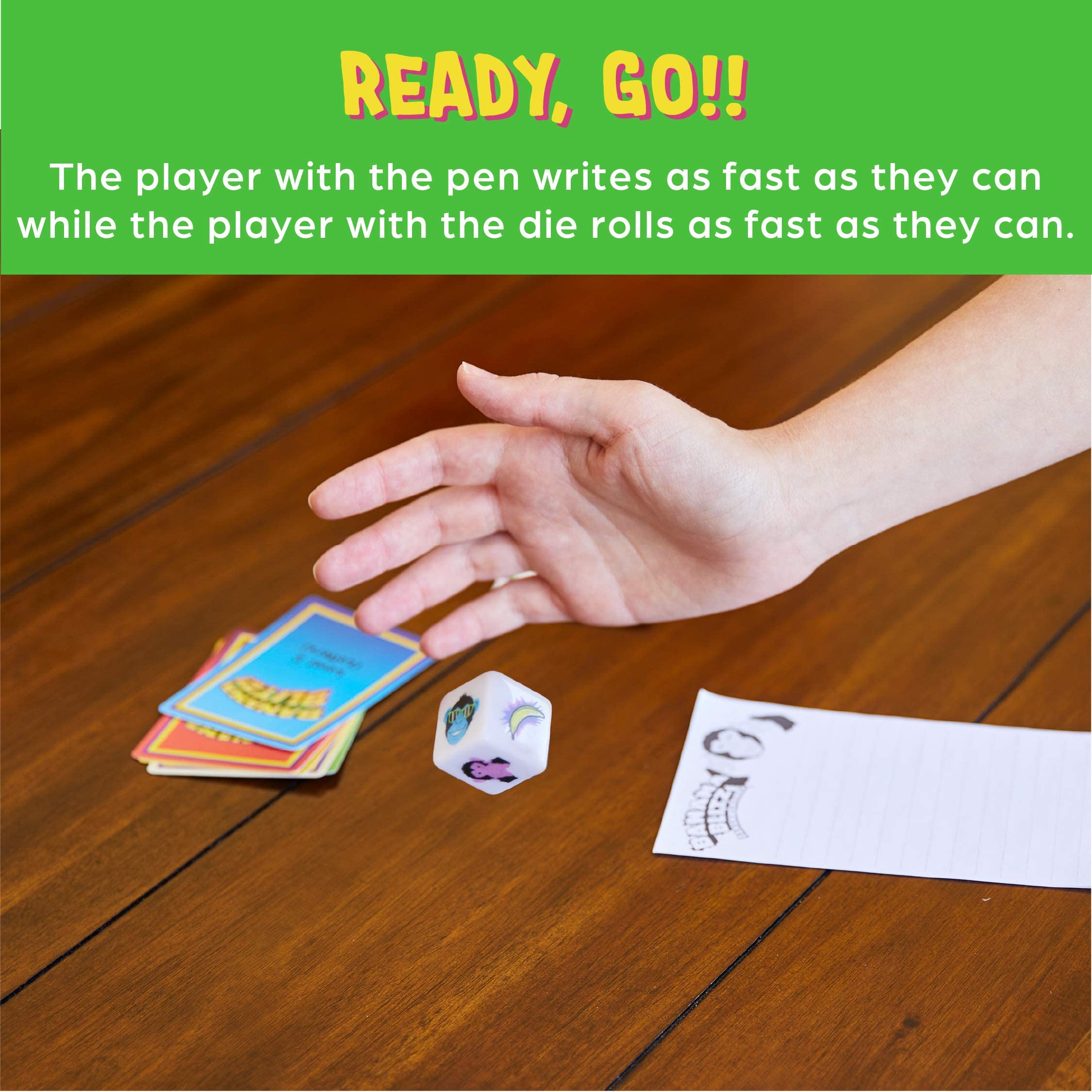 Continuum Games Banana Blitz Banana Grabba Fast Acting Dice Game - Fun Family Party Game for Kids & Adults