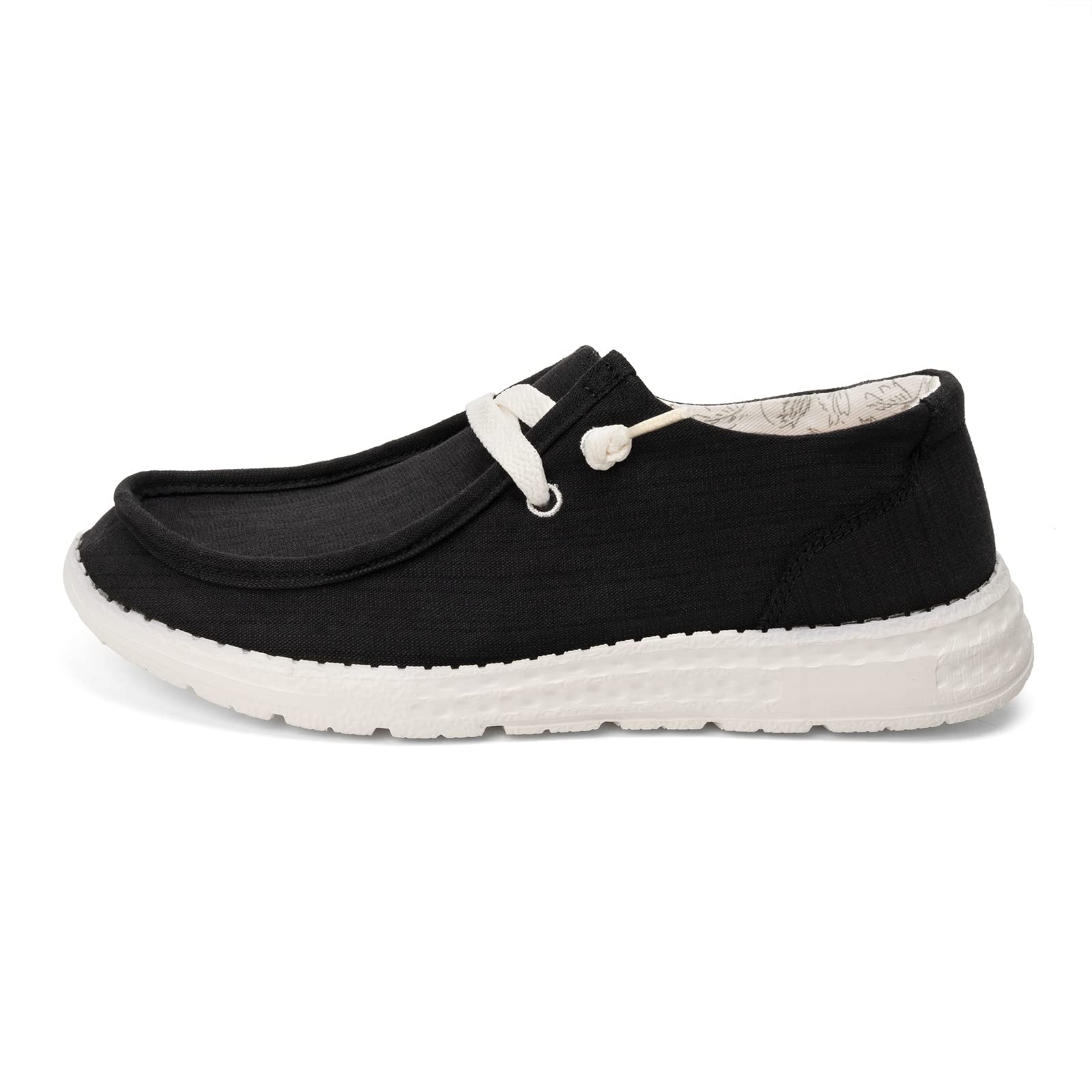 BENEKER Women's Slip-On Loafers - Comfortable Casual Boat Shoes for Walking | Breathable Canvas Sneakers | Perfect for Work, Travel & Everyday Wear