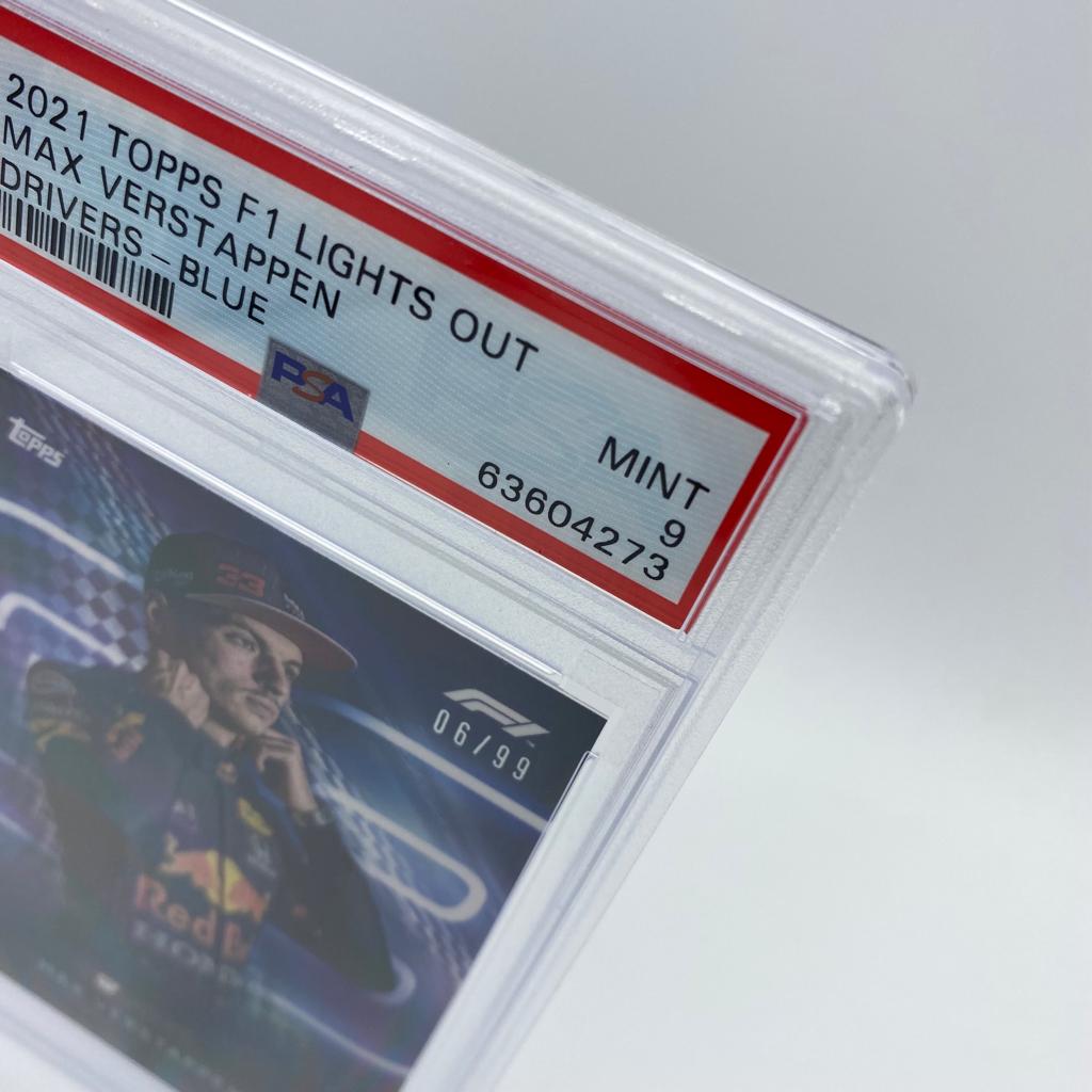 Max Verstappen 06/99 F1 Racing Driver Blue Parallel Collectible Card - Perfect for F1 Fans, Sports Memorabilia Collectors & Trading Card Enthusiasts