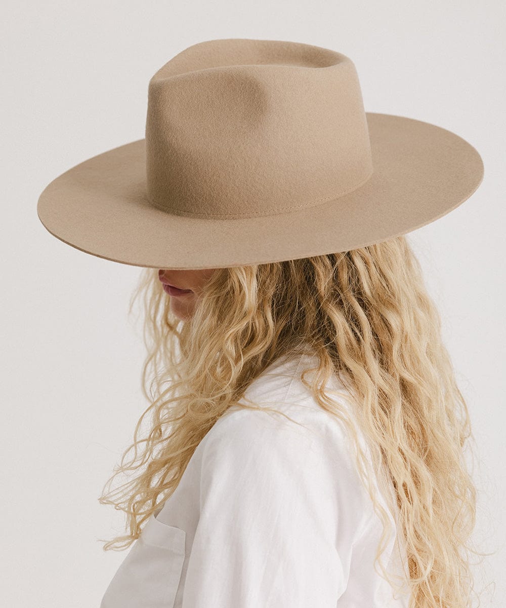 Stylish Wesley Wide Brim Fedora Hat for Men & Women - Fashionable Sun Hat for Outdoor Activities, Beach, and Summer Vacations